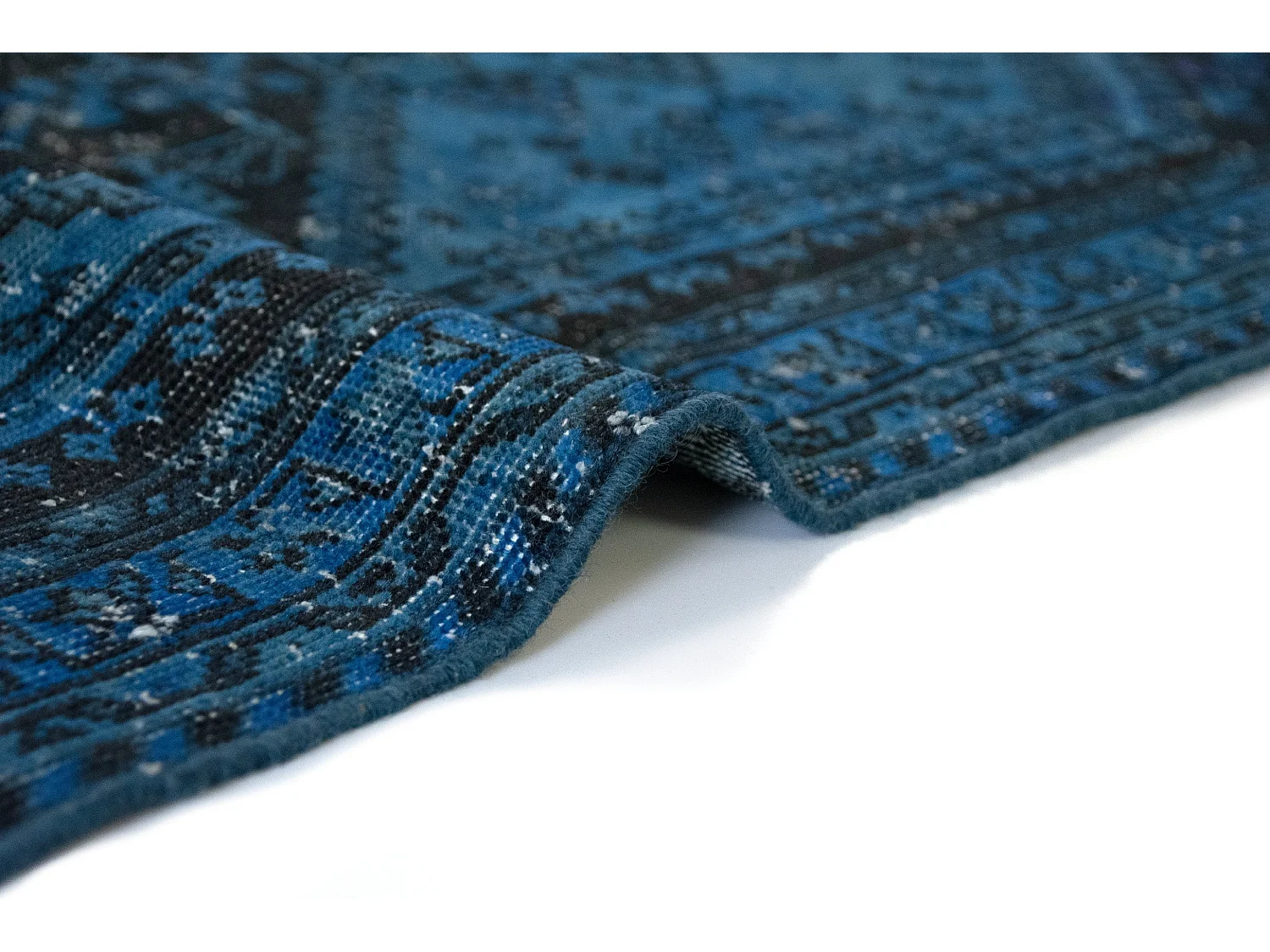 Woltapijt 124x75 Blauw Vintage Royal