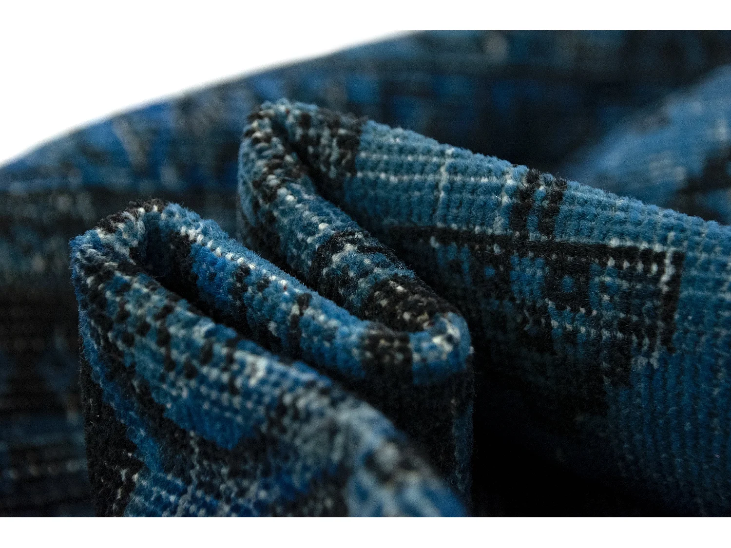 Woltapijt 124x75 Blauw Vintage Royal