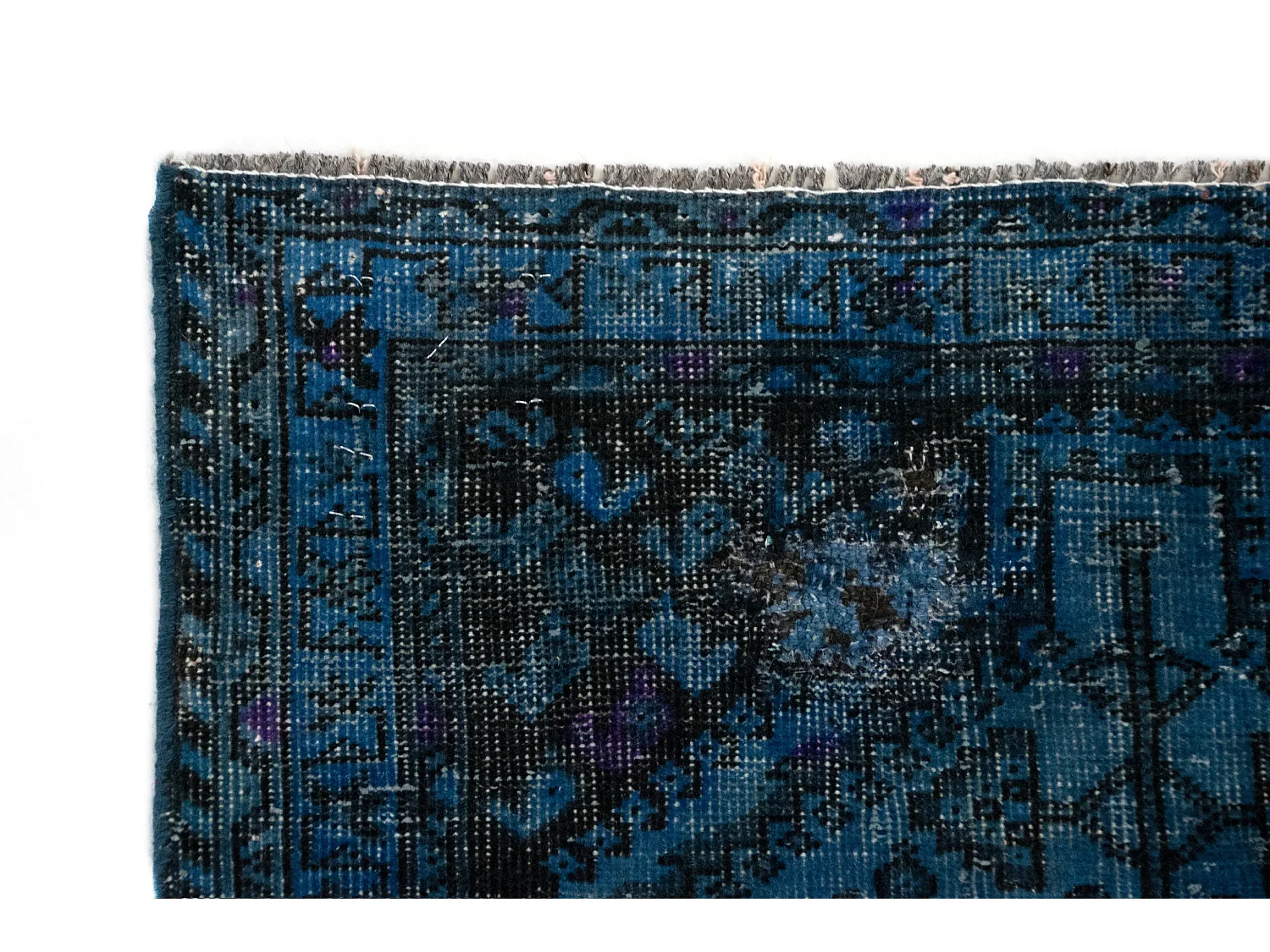 Woltapijt 124x75 Blauw Vintage Royal