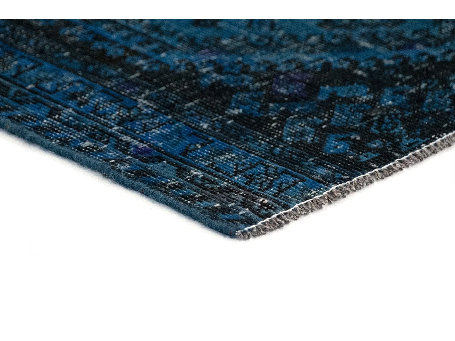 Woltapijt 124x75 Blauw Vintage Royal