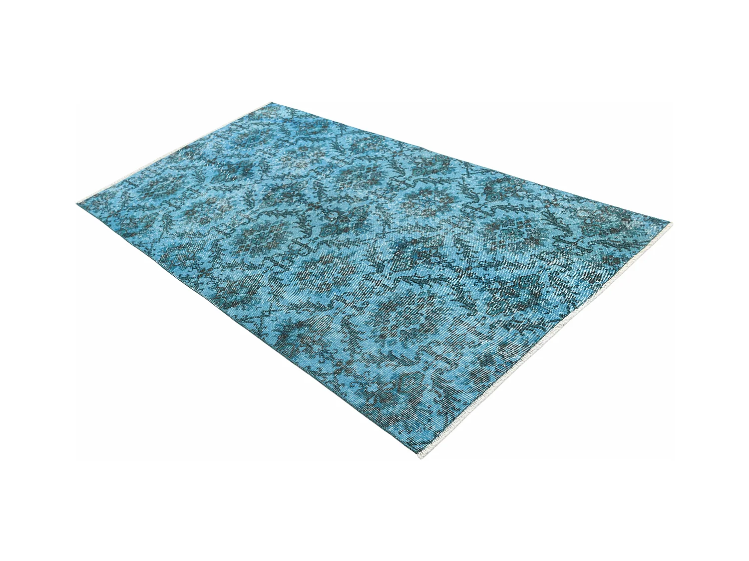 Woltapijt 203x109 Turkoois Ultra Vintage