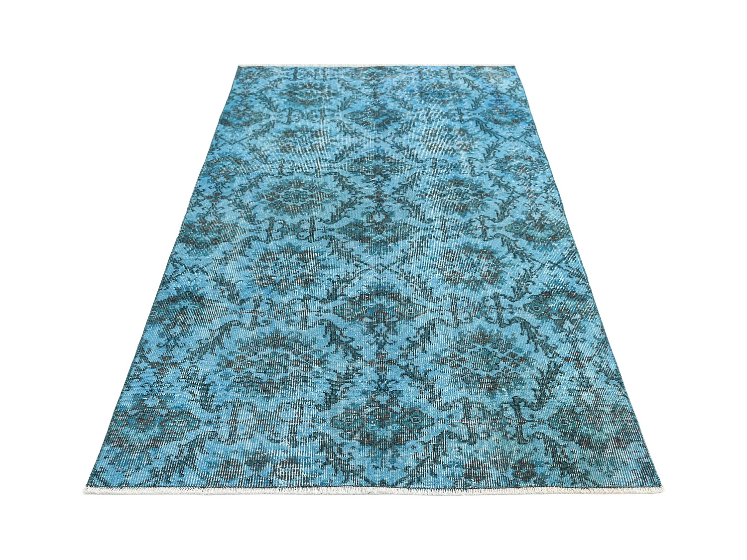 Woltapijt 203x109 Turkoois Ultra Vintage