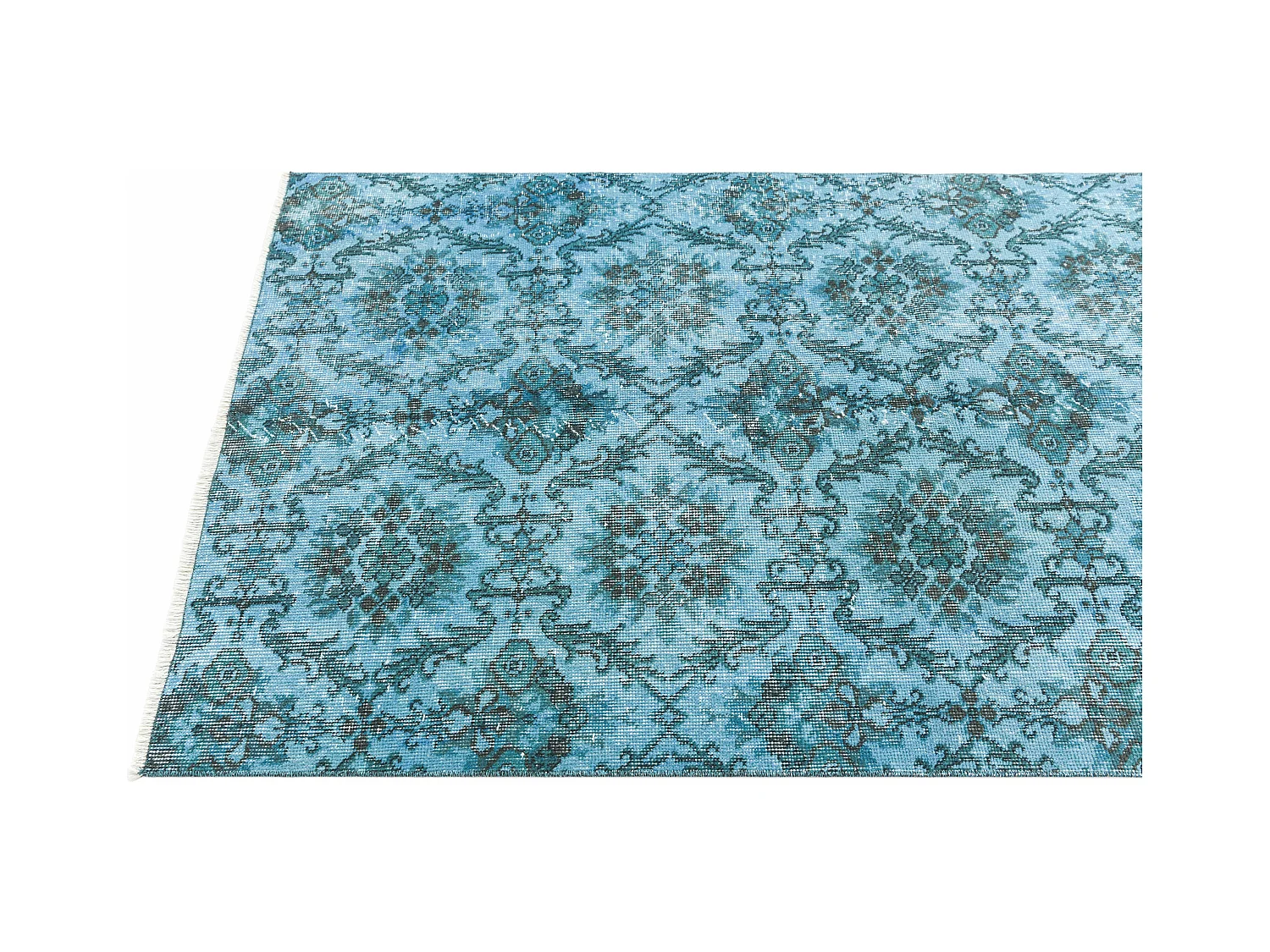 Woltapijt 203x109 Turkoois Ultra Vintage