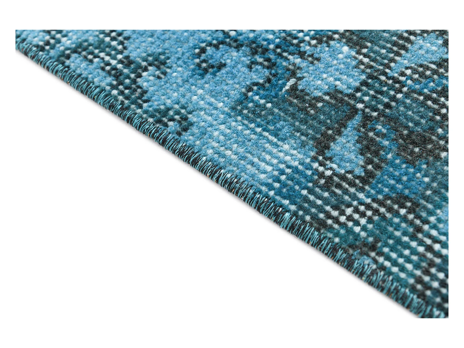 Woltapijt 203x109 Turkoois Ultra Vintage