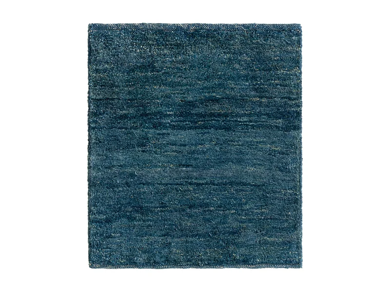 Tapis de laine 45x50 Bleu Gabbeh