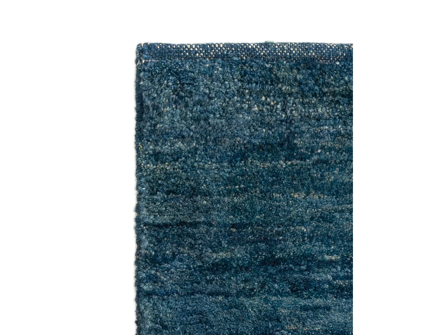 Tapis de laine 45x50 Bleu Gabbeh