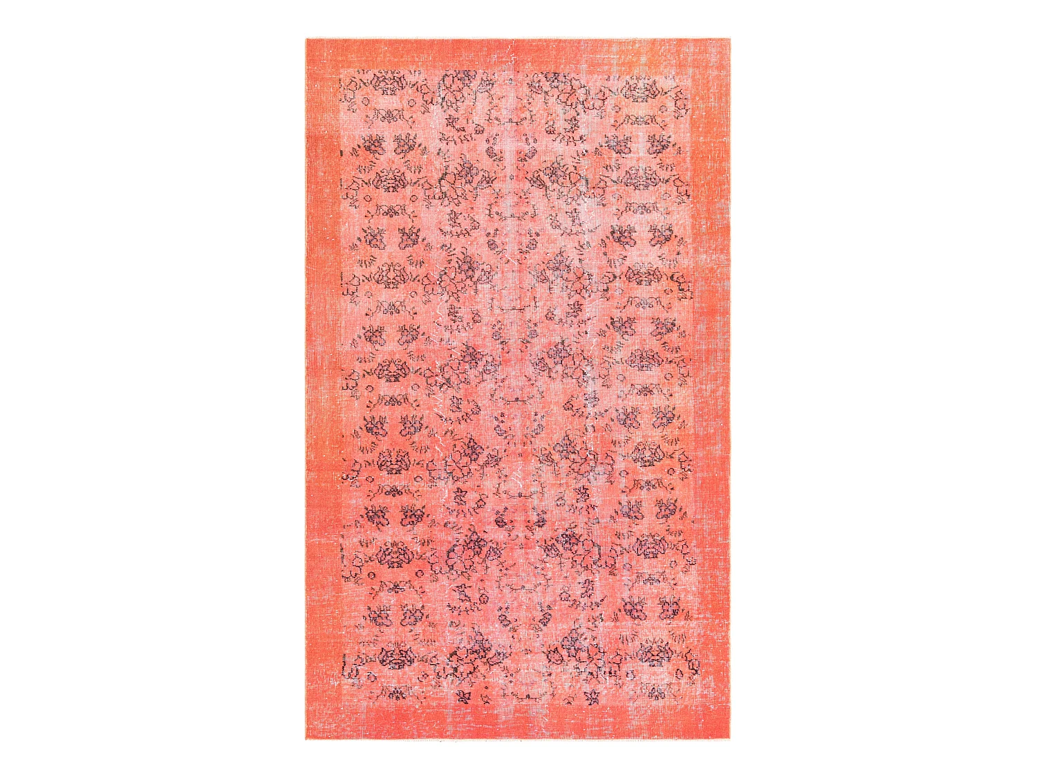 Tapis de laine 147x249 rose Ultra Vintage