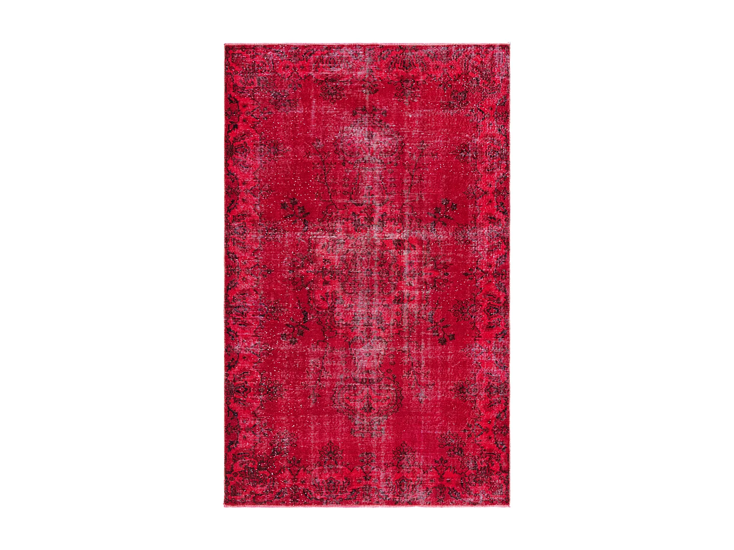 Tapis de laine 168x274 rouge Ultra Vintage