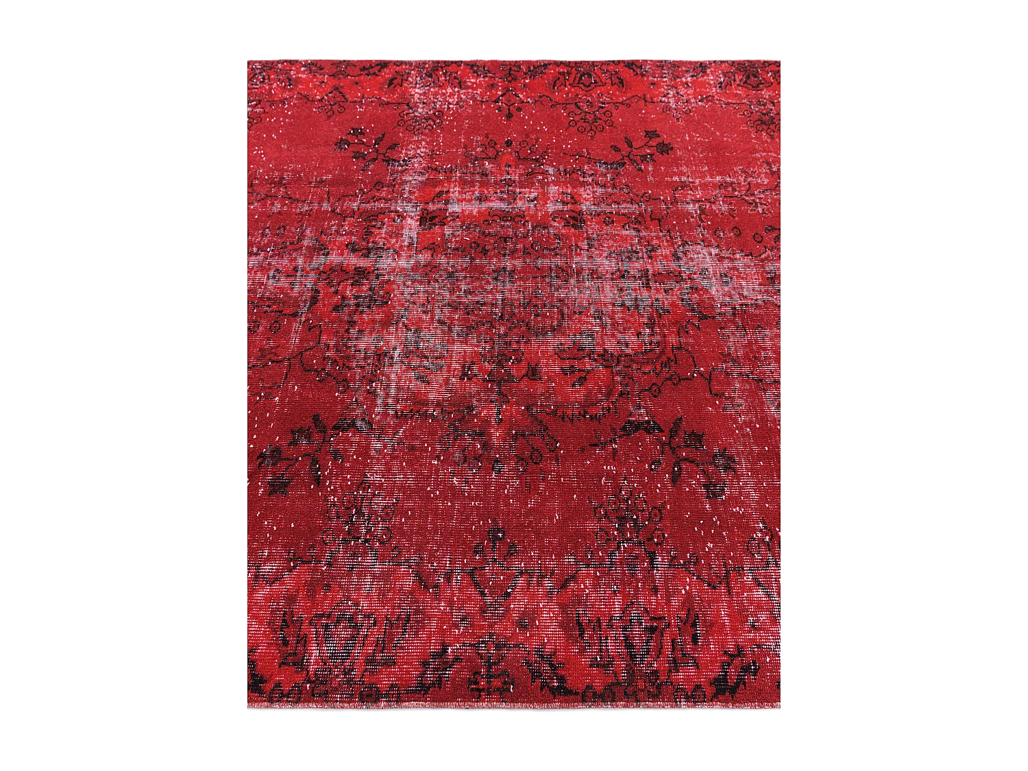 Tapis de laine 168x274 rouge Ultra Vintage