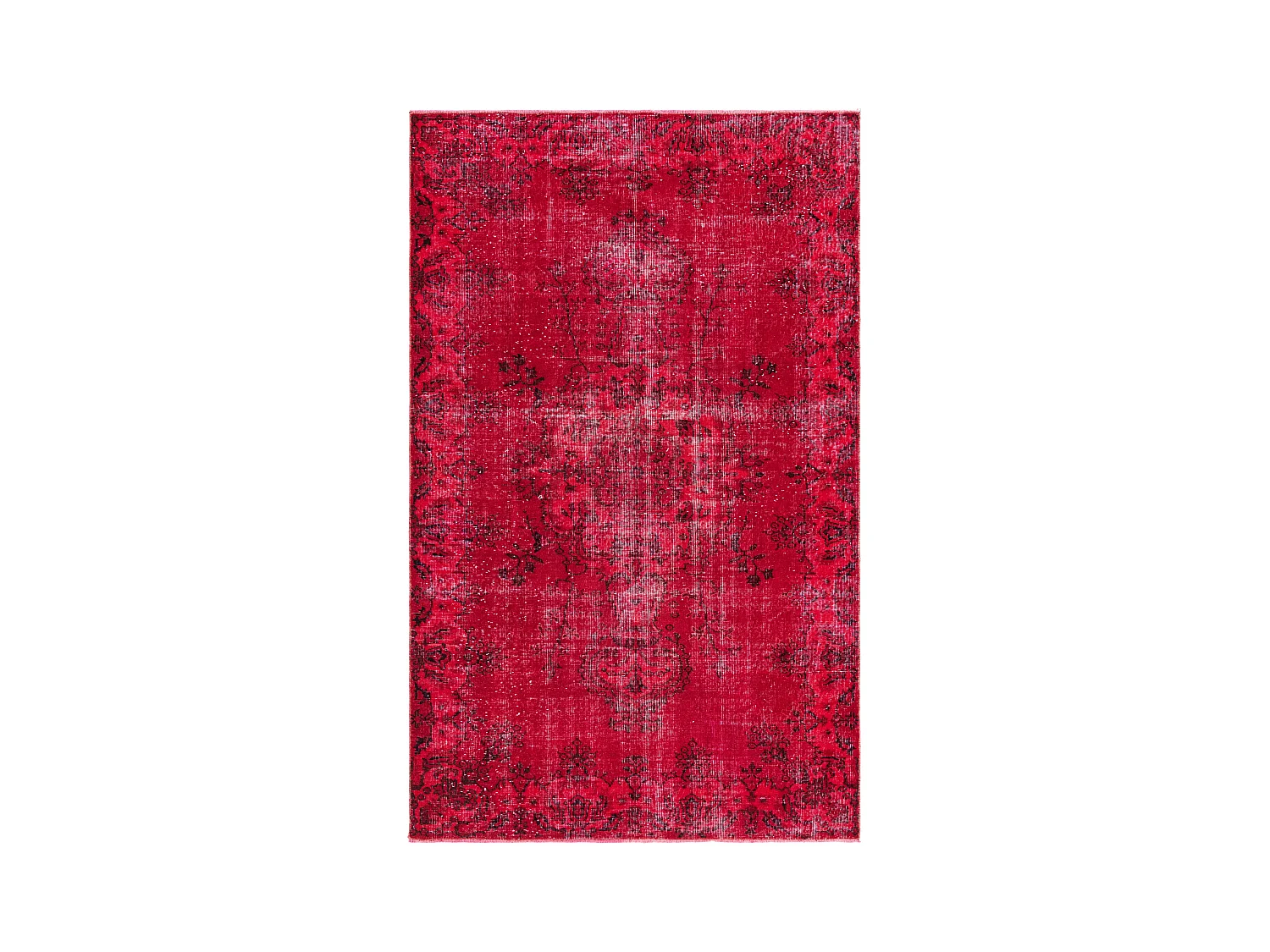 Tapis de laine 168x274 rouge Ultra Vintage