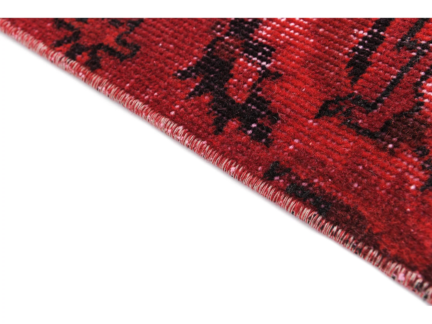 Tapis de laine 168x274 rouge Ultra Vintage