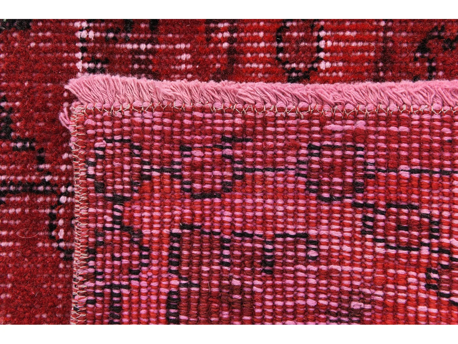 Tapis de laine 168x274 rouge Ultra Vintage