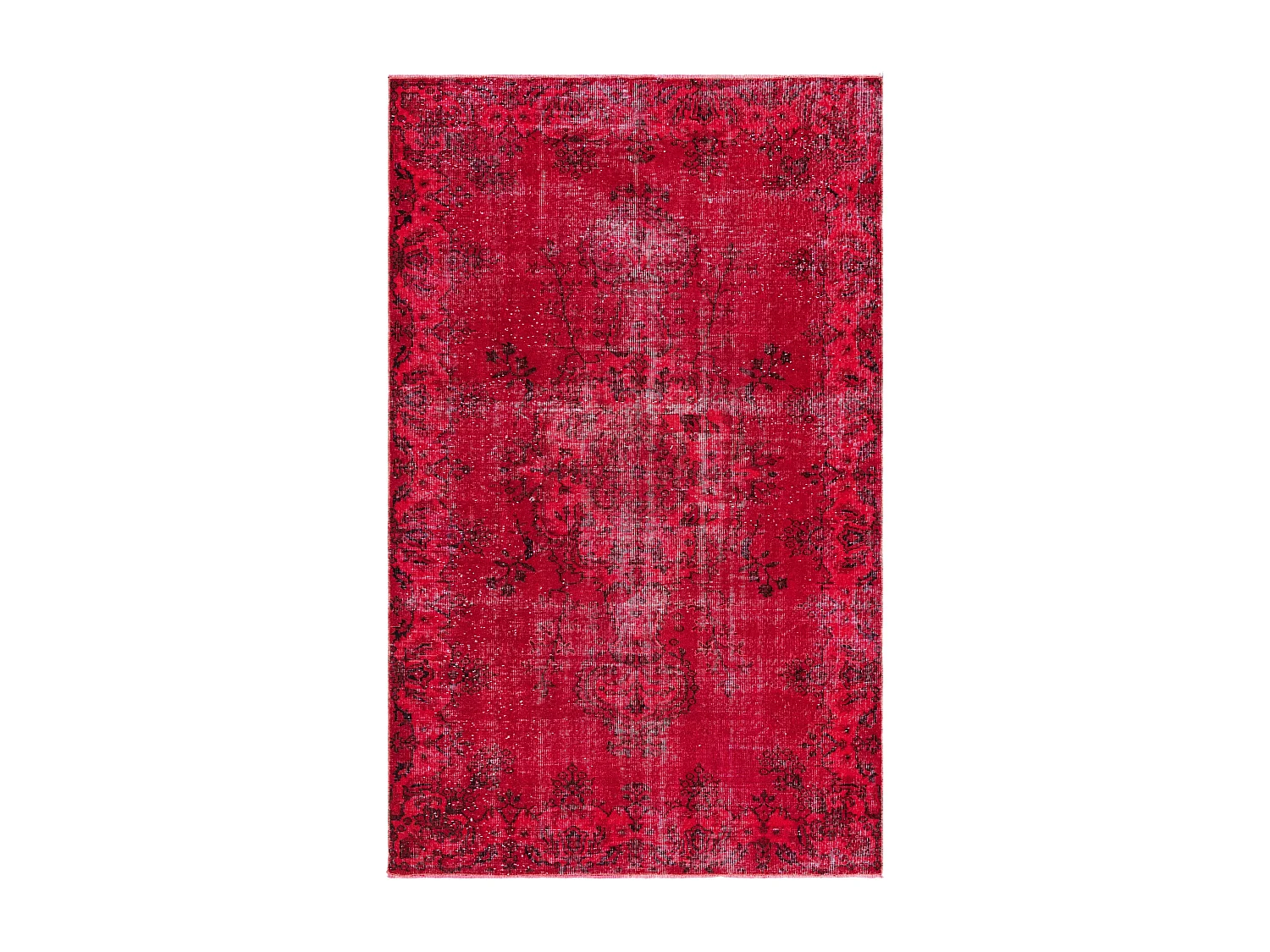 Tapis de laine 168x274 rouge Ultra Vintage