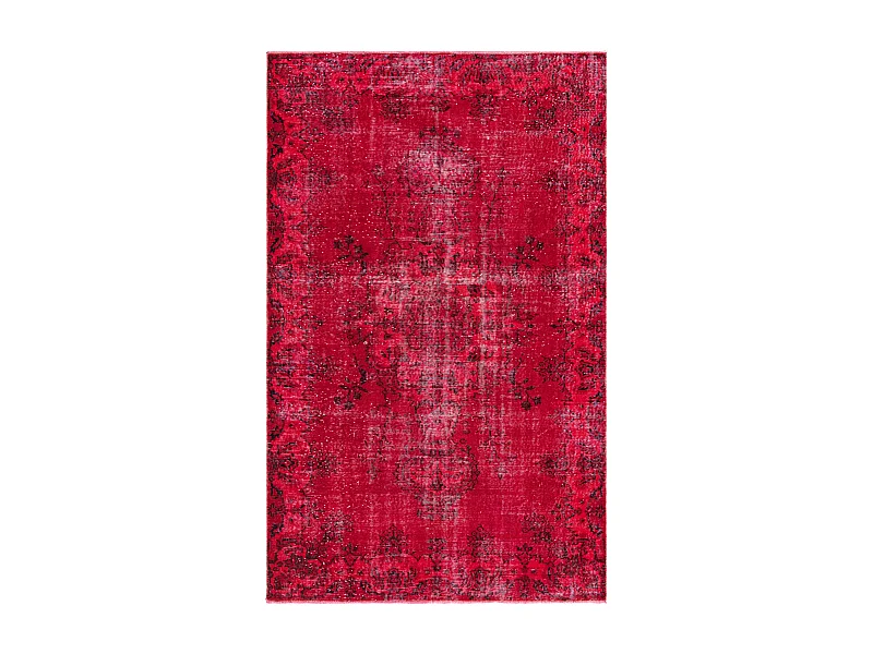 Tapis de laine 168x274 rouge Ultra Vintage