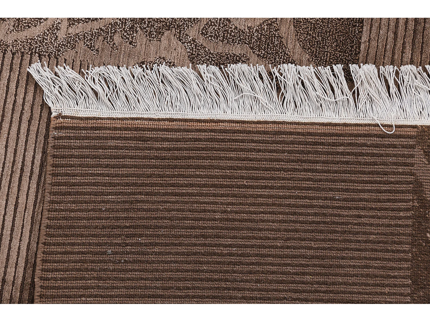 Tapis de laine 173x246 brun Darya