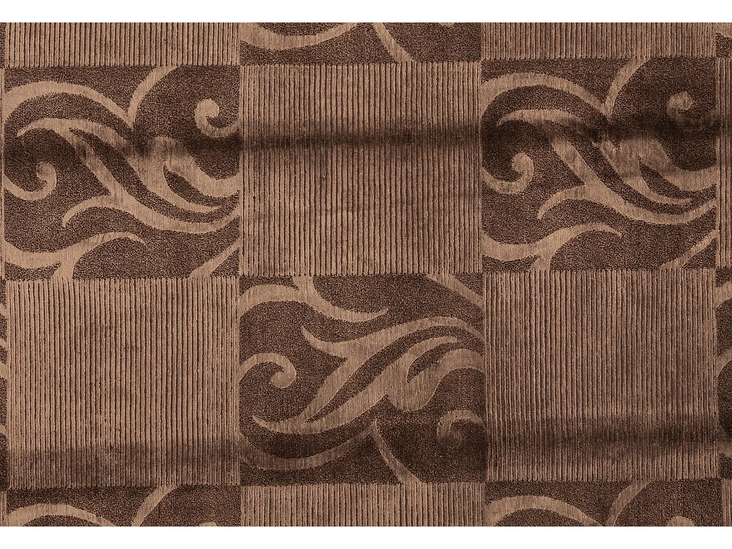 Tapis de laine 173x246 brun Darya