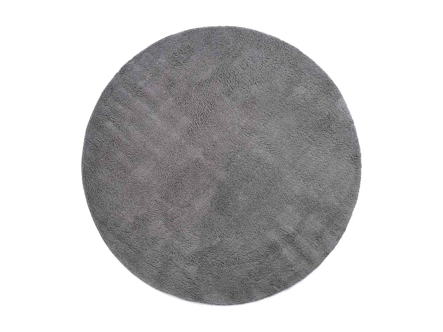 Tappeto shaggy  185x185 grigio Luzern