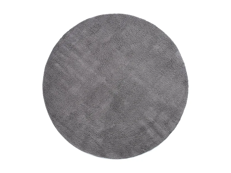 Hoogpolig tapijt 185x185 Grijs Luzern