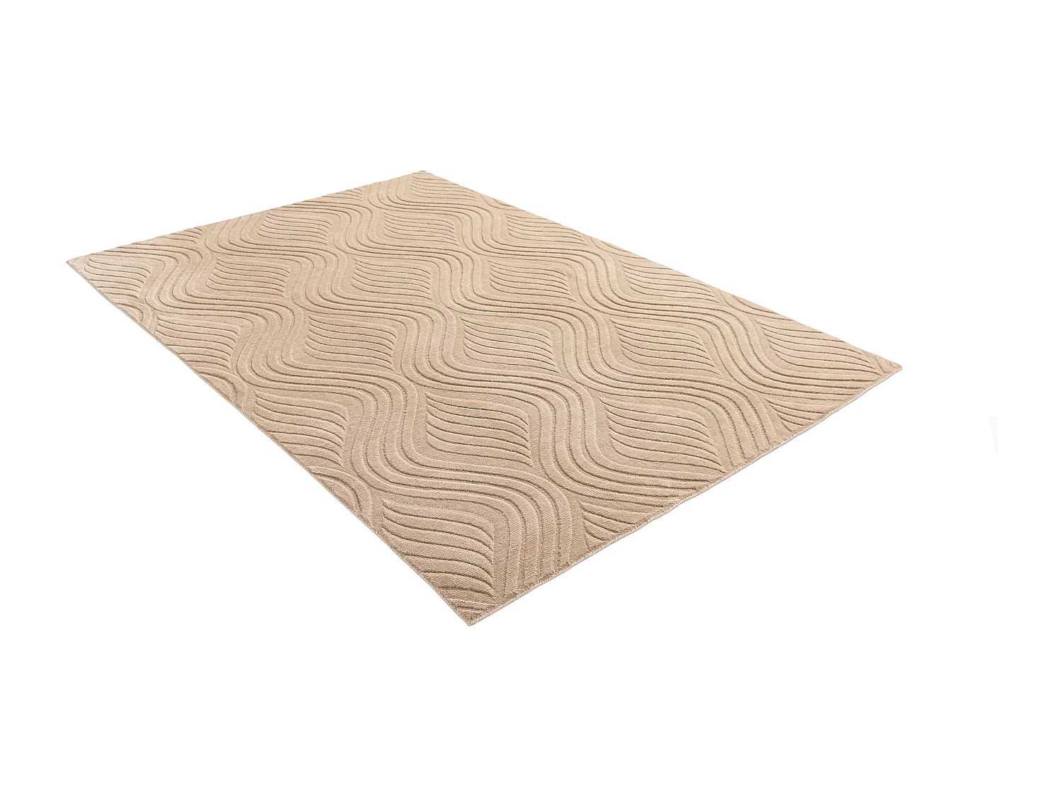Tapis de laine 157x231 brun Darya