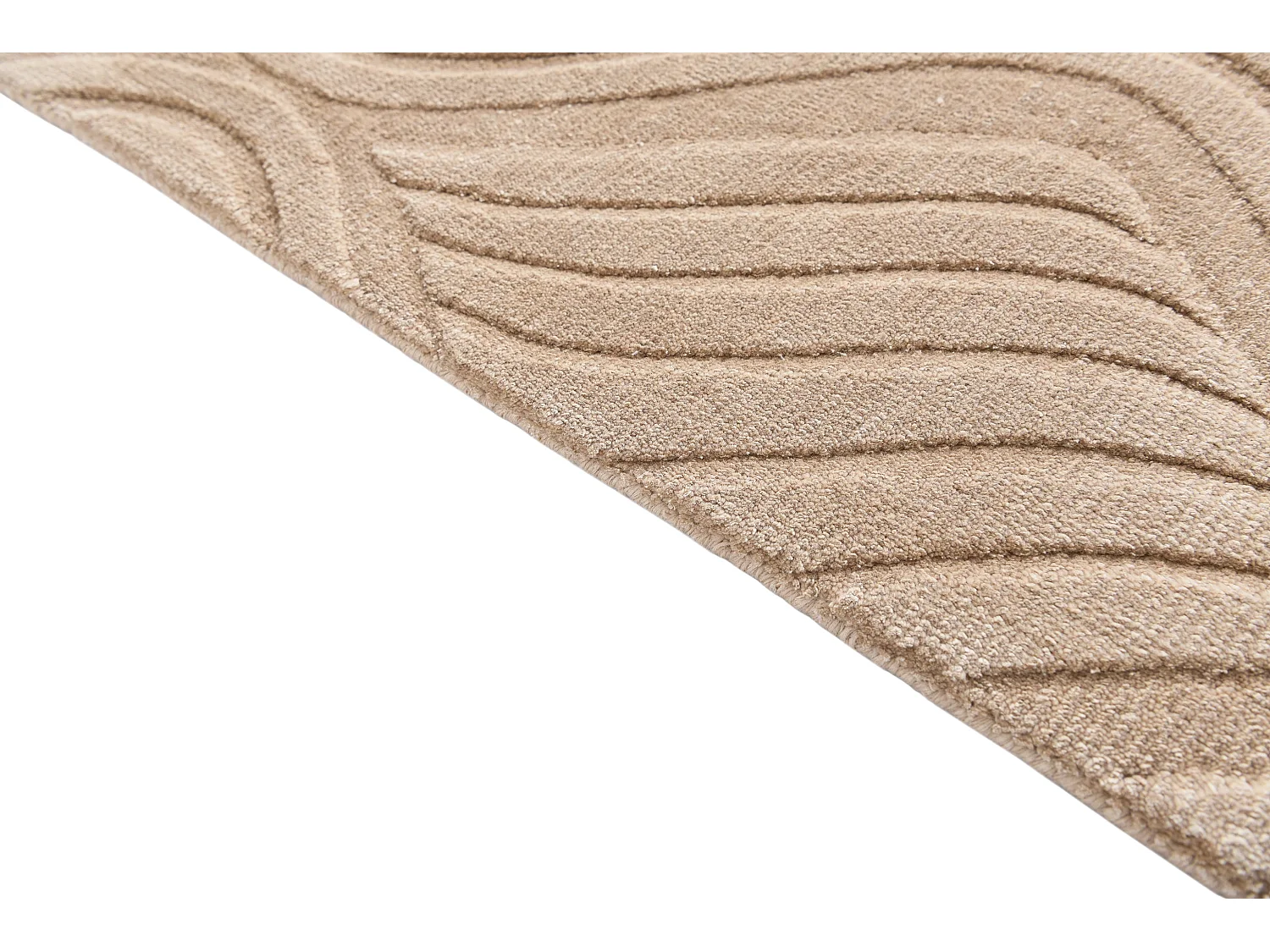 Tapis de laine 157x231 brun Darya