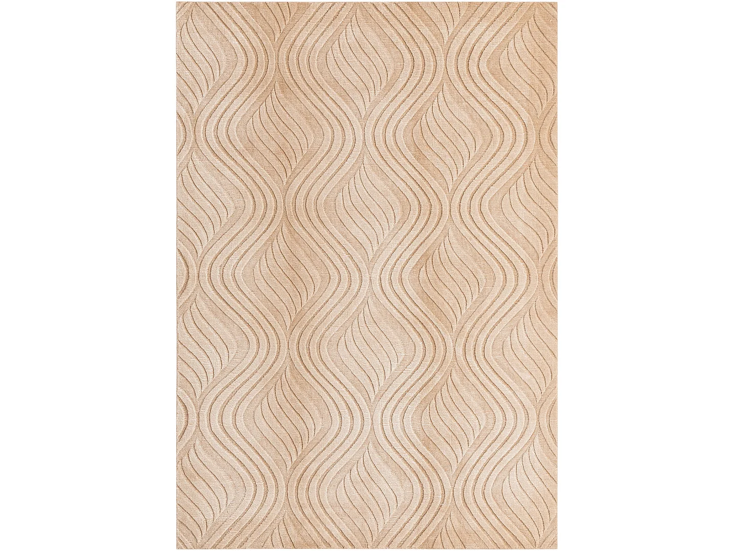 Tapis de laine 157x231 brun Darya