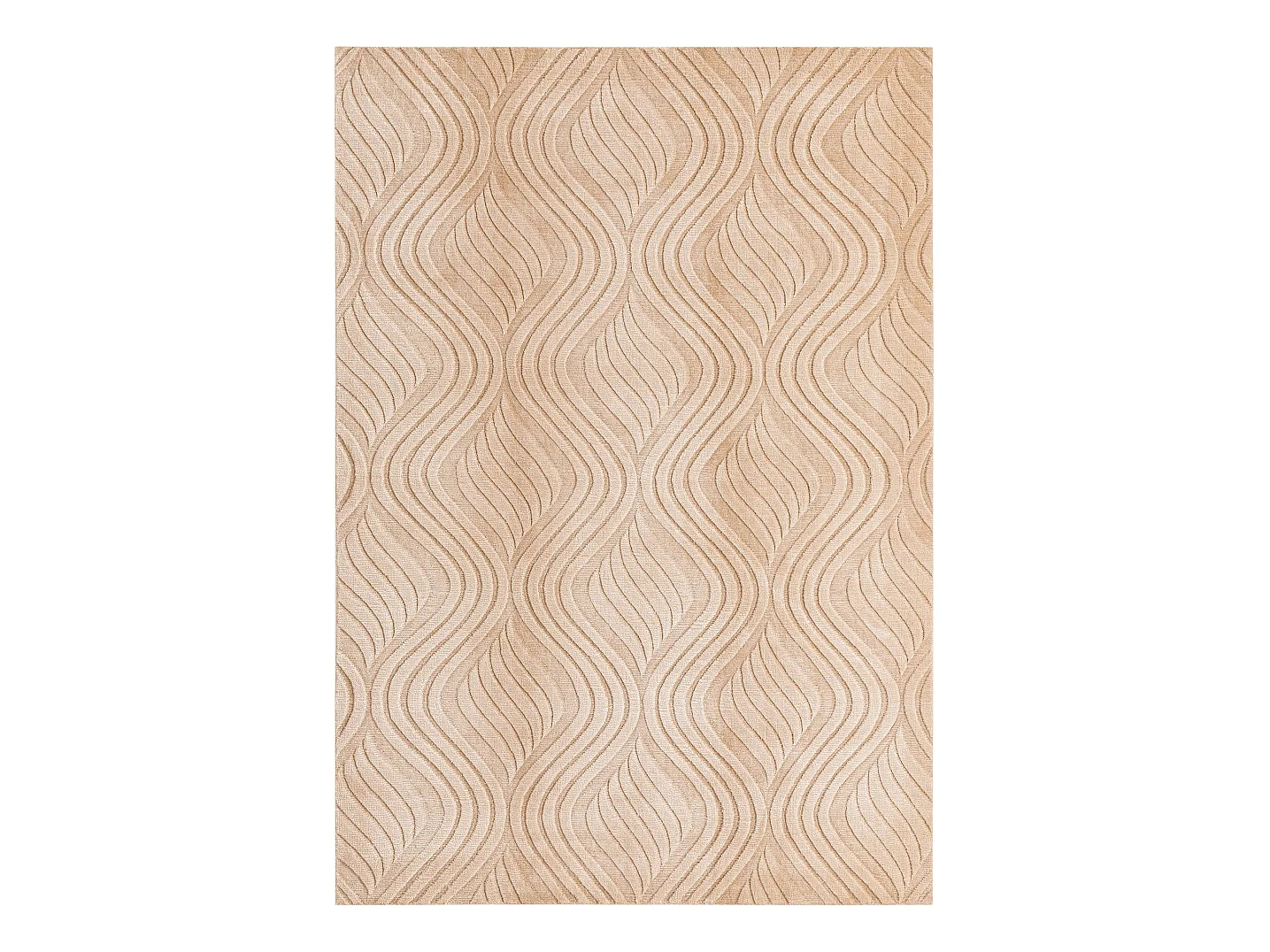 Tapis de laine 157x231 brun Darya