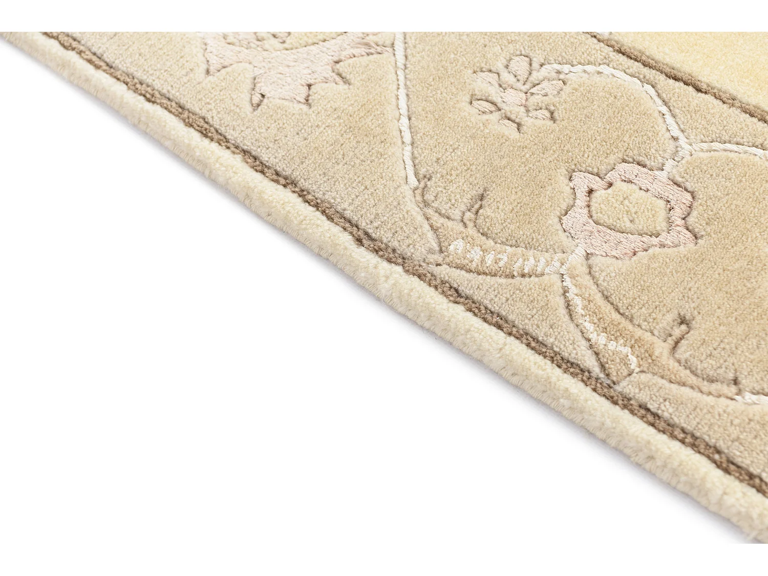 Tapis de couloir en laine 79x292 brun Darya