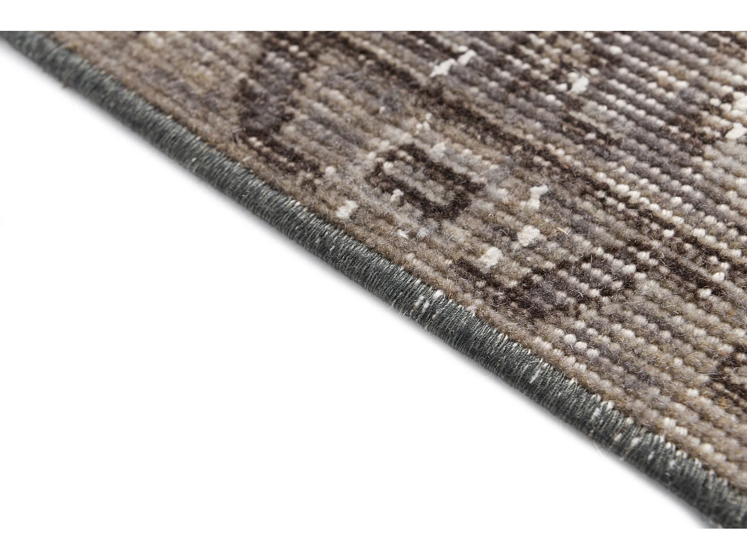 Tapis de laine 155x262 gris Ultra Vintage