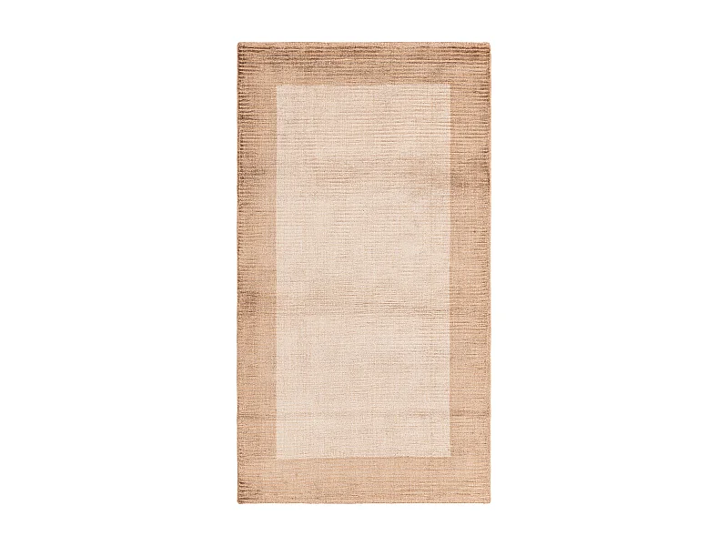 Wollteppich 79x147 Braun Darya