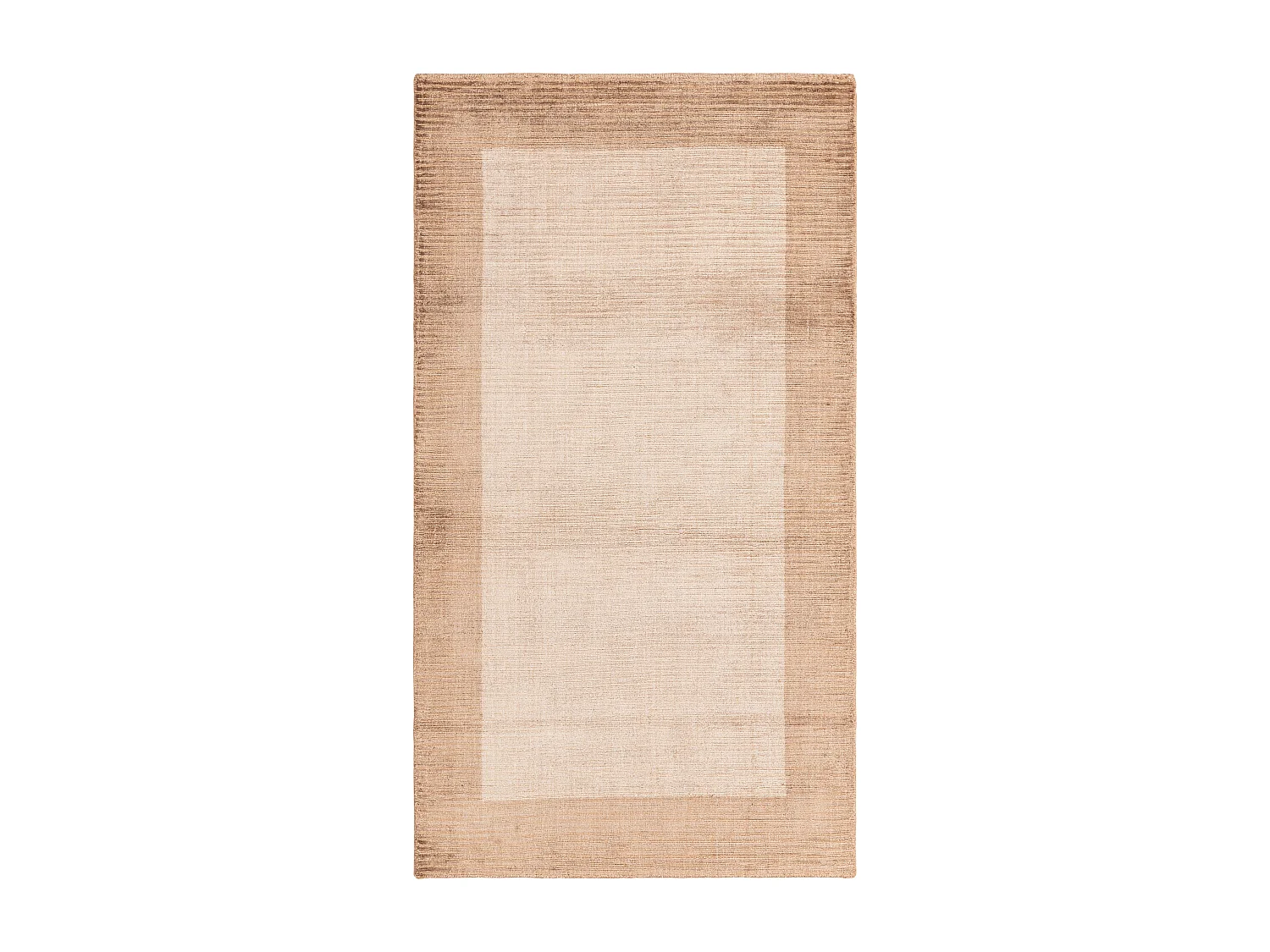 Wollteppich 79x147 Braun Darya