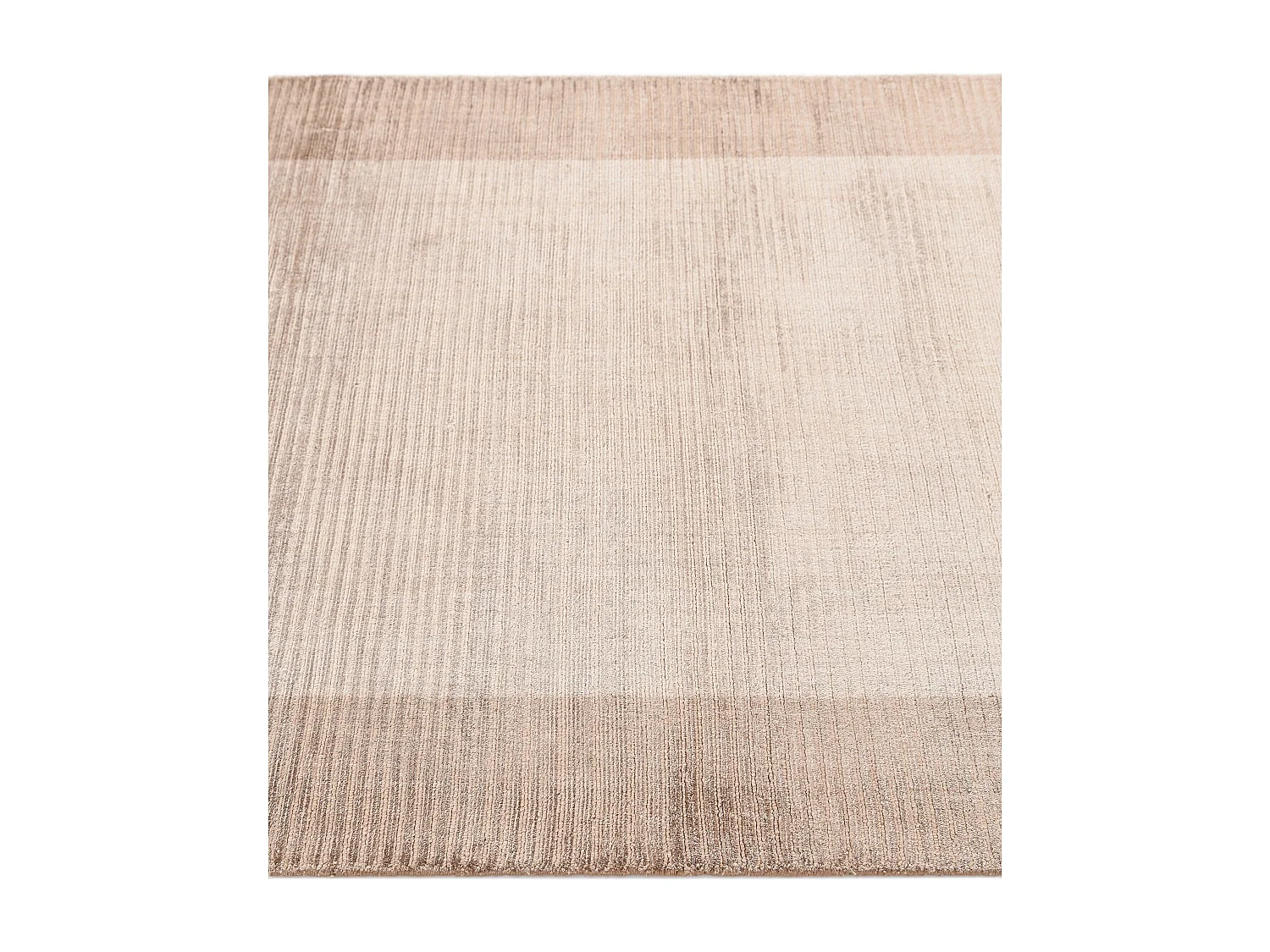 Wollteppich 79x147 Braun Darya