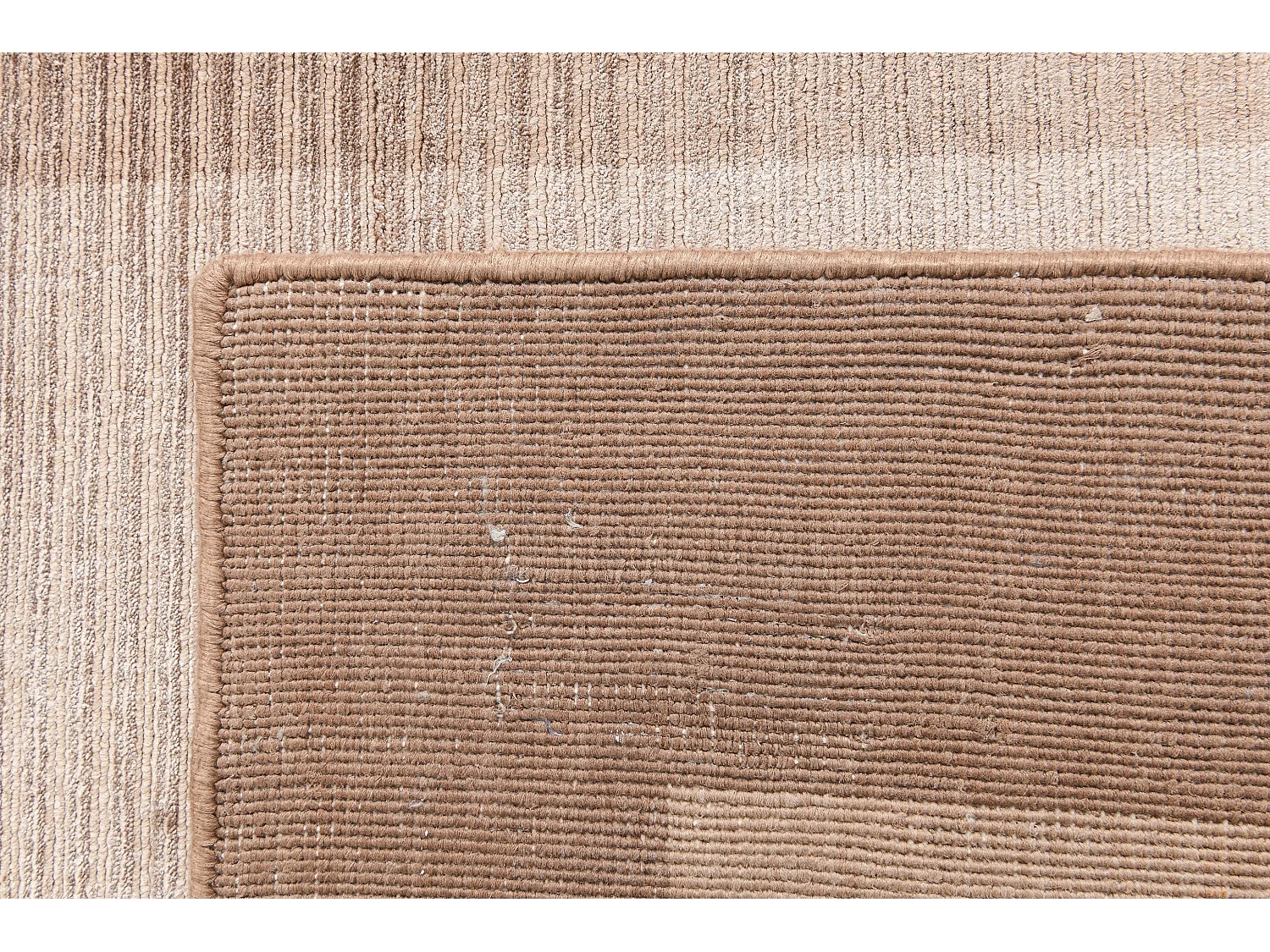 Wollteppich 79x147 Braun Darya