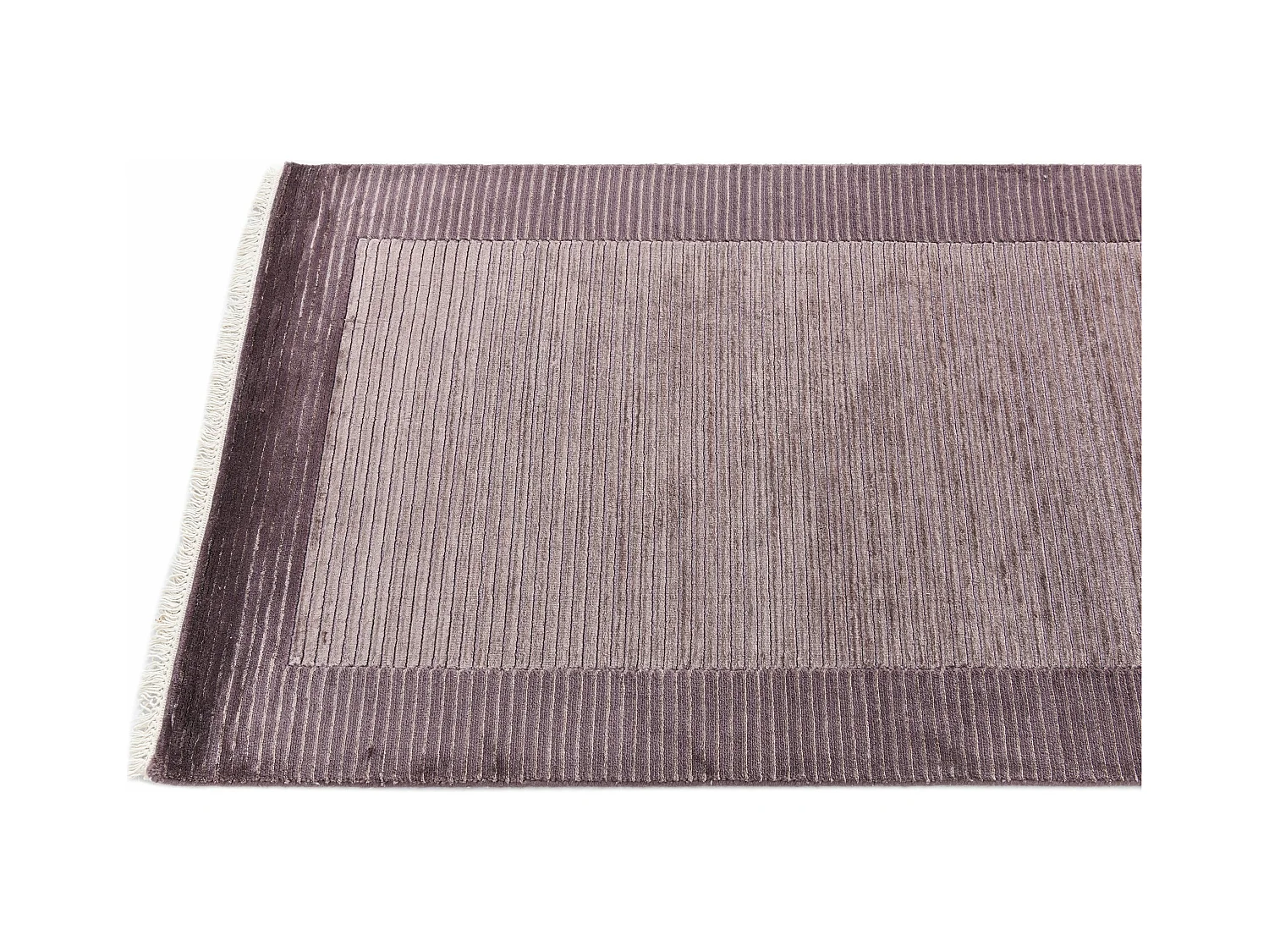 Tapis de couloir en laine 79x399 Violet Darya