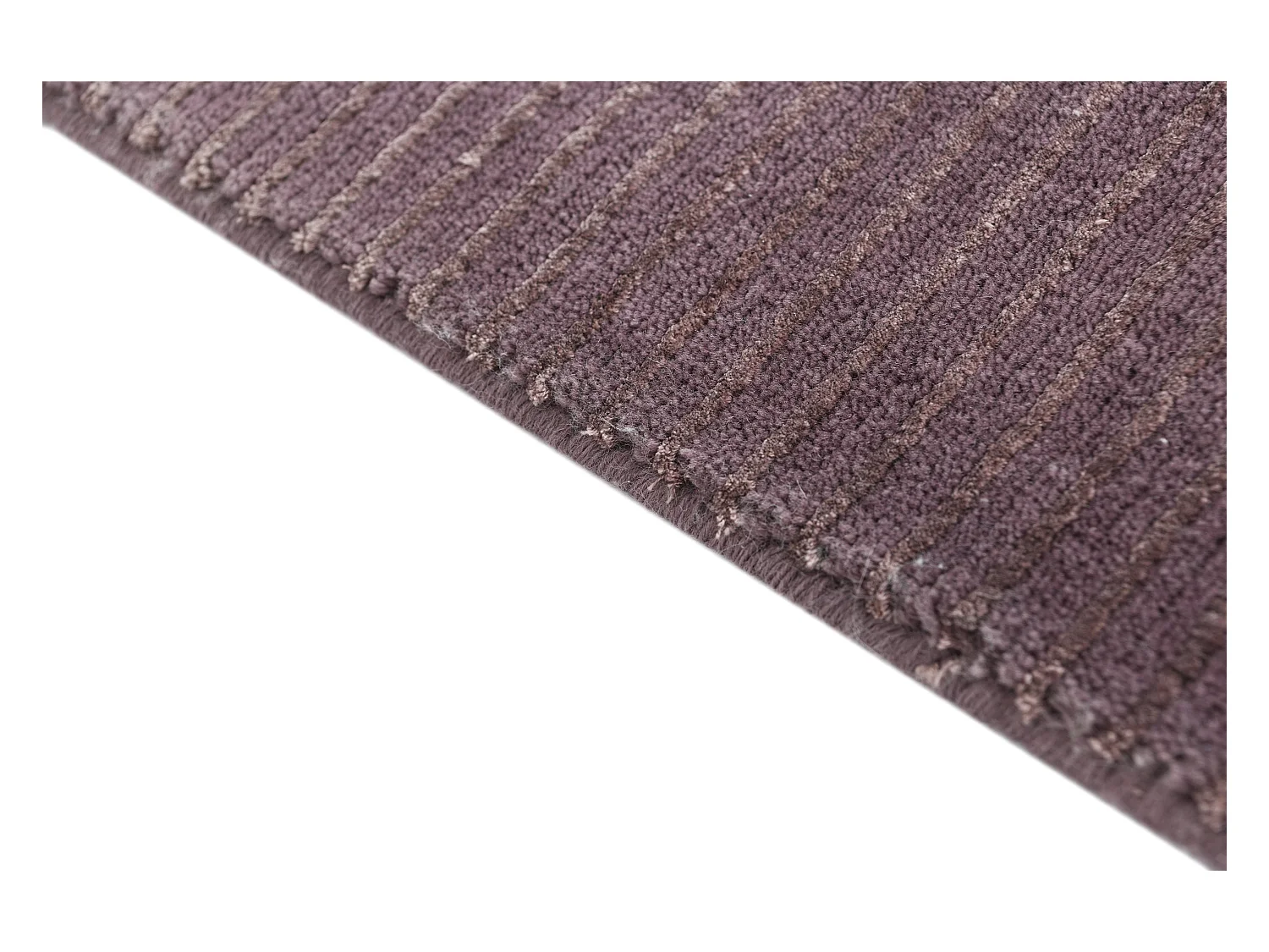 Tapis de couloir en laine 79x399 Violet Darya