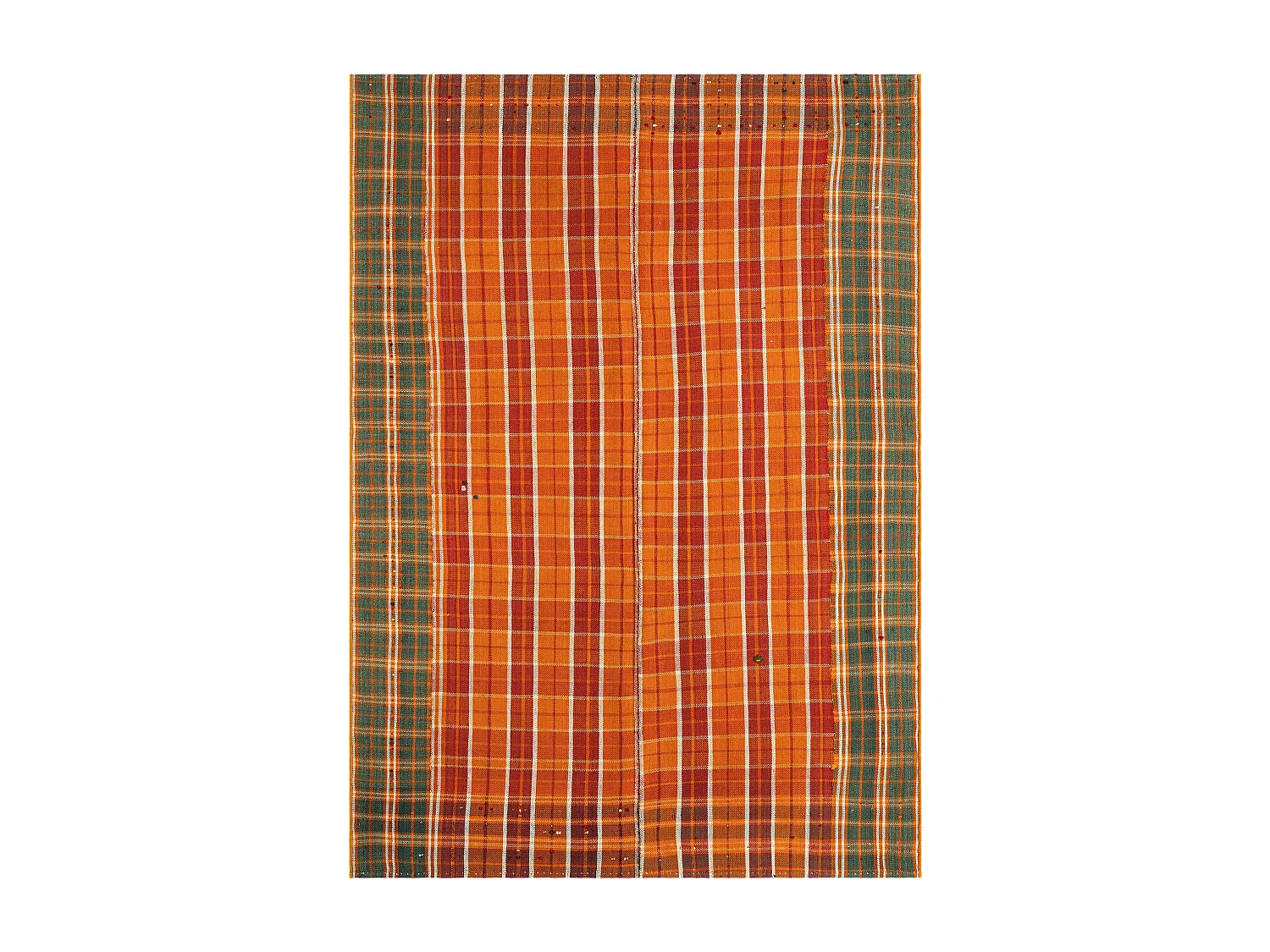 Tappeto in lana 136x192 arancia Jajim