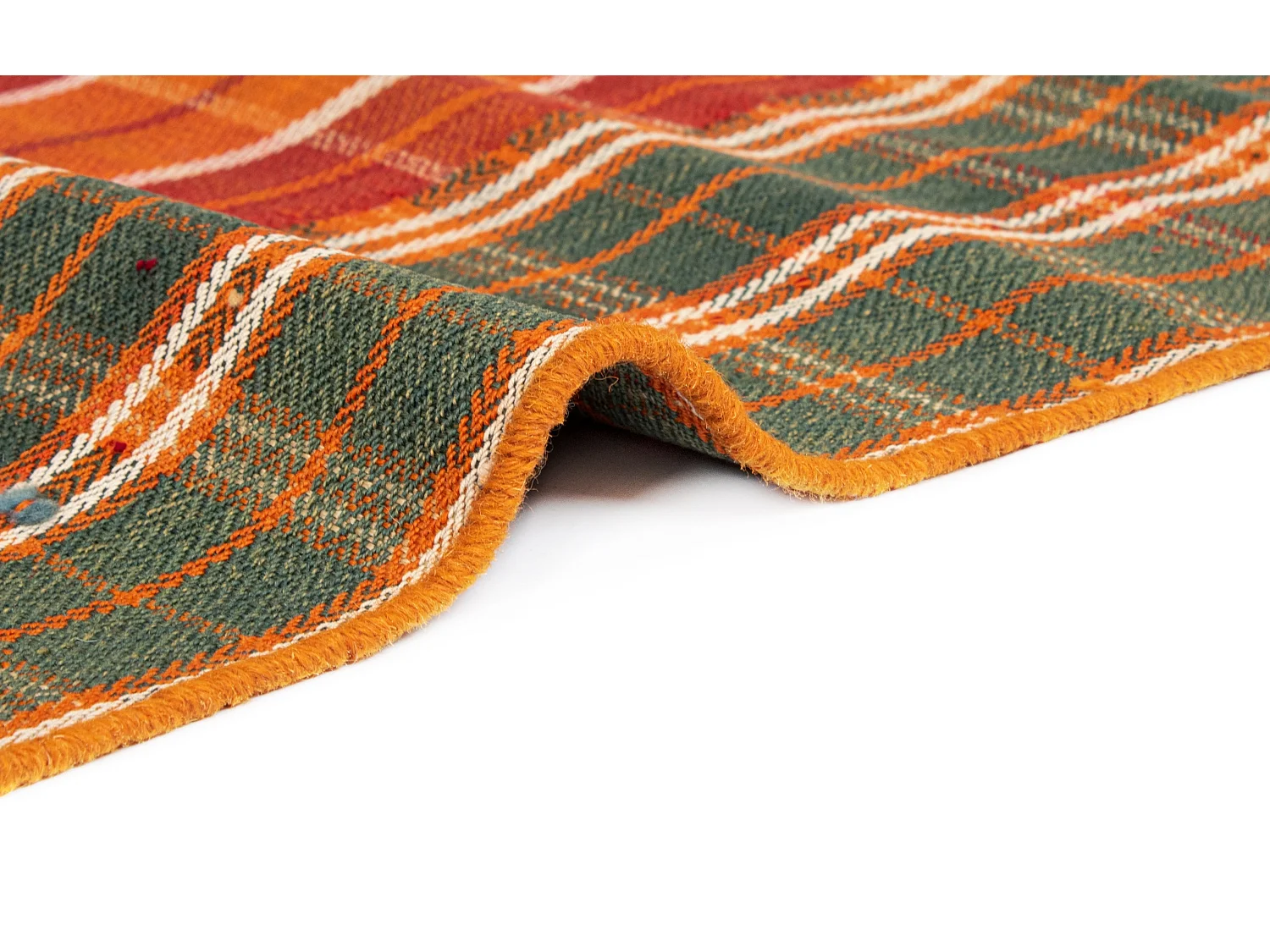 Tappeto in lana 136x192 arancia Jajim