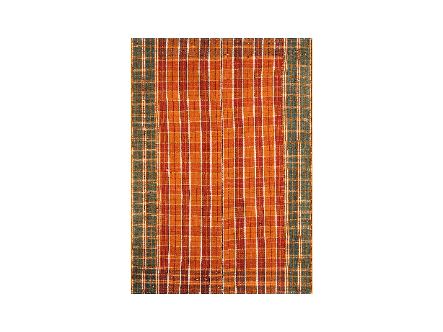 Tapis de laine 136x192 orange Jajim