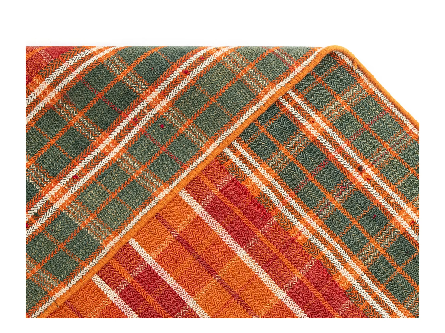 Wollteppich 136x192 Orange Jajim