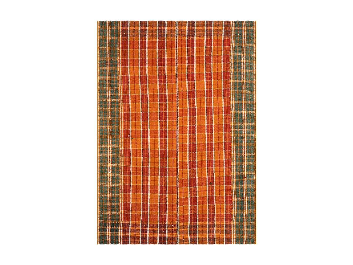 Tapis de laine 136x192 orange Jajim