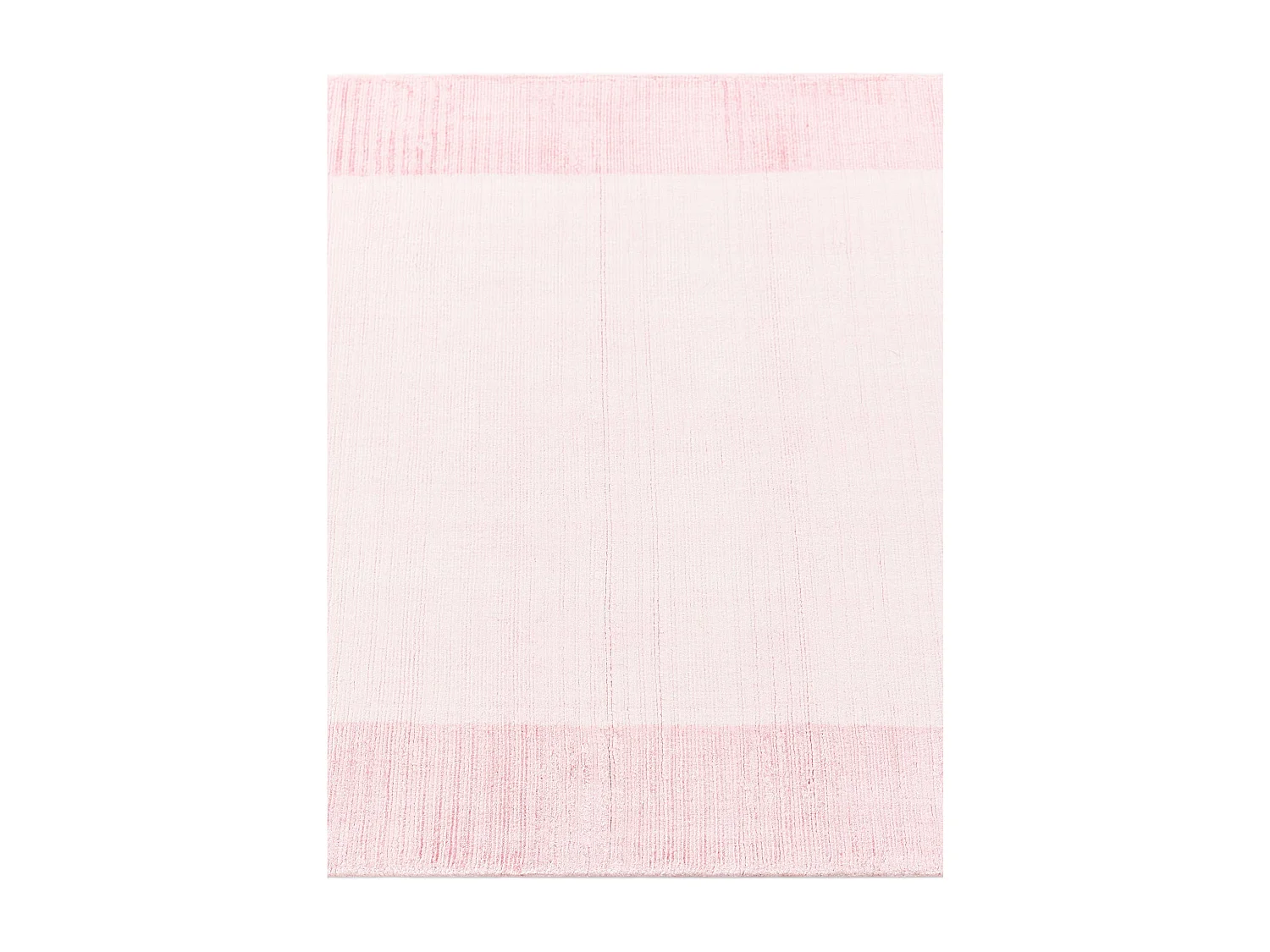 Läufer-Wollteppich 79x193 Rosa Darya