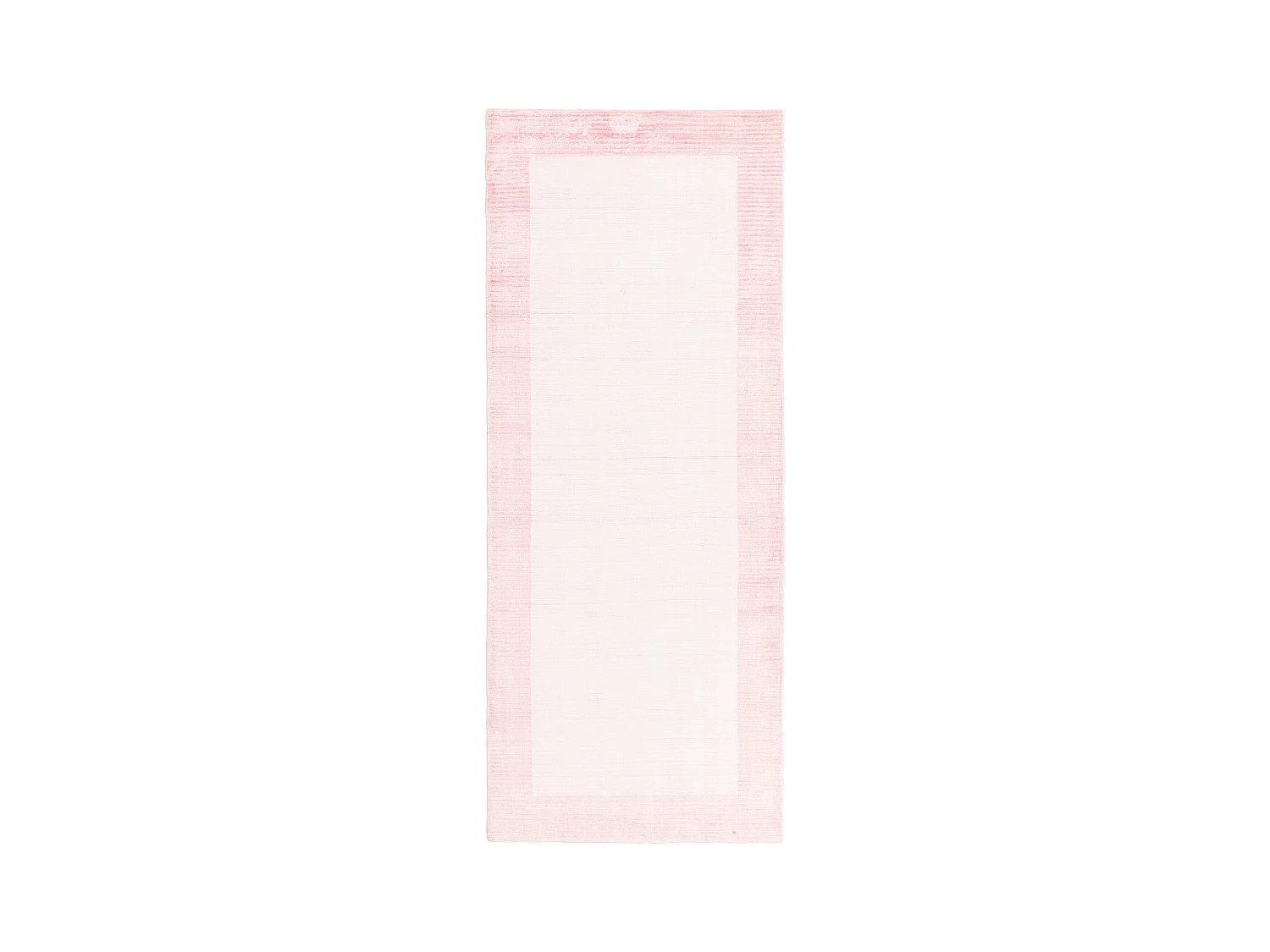 Tapis de couloir en laine 79x193 rose Darya