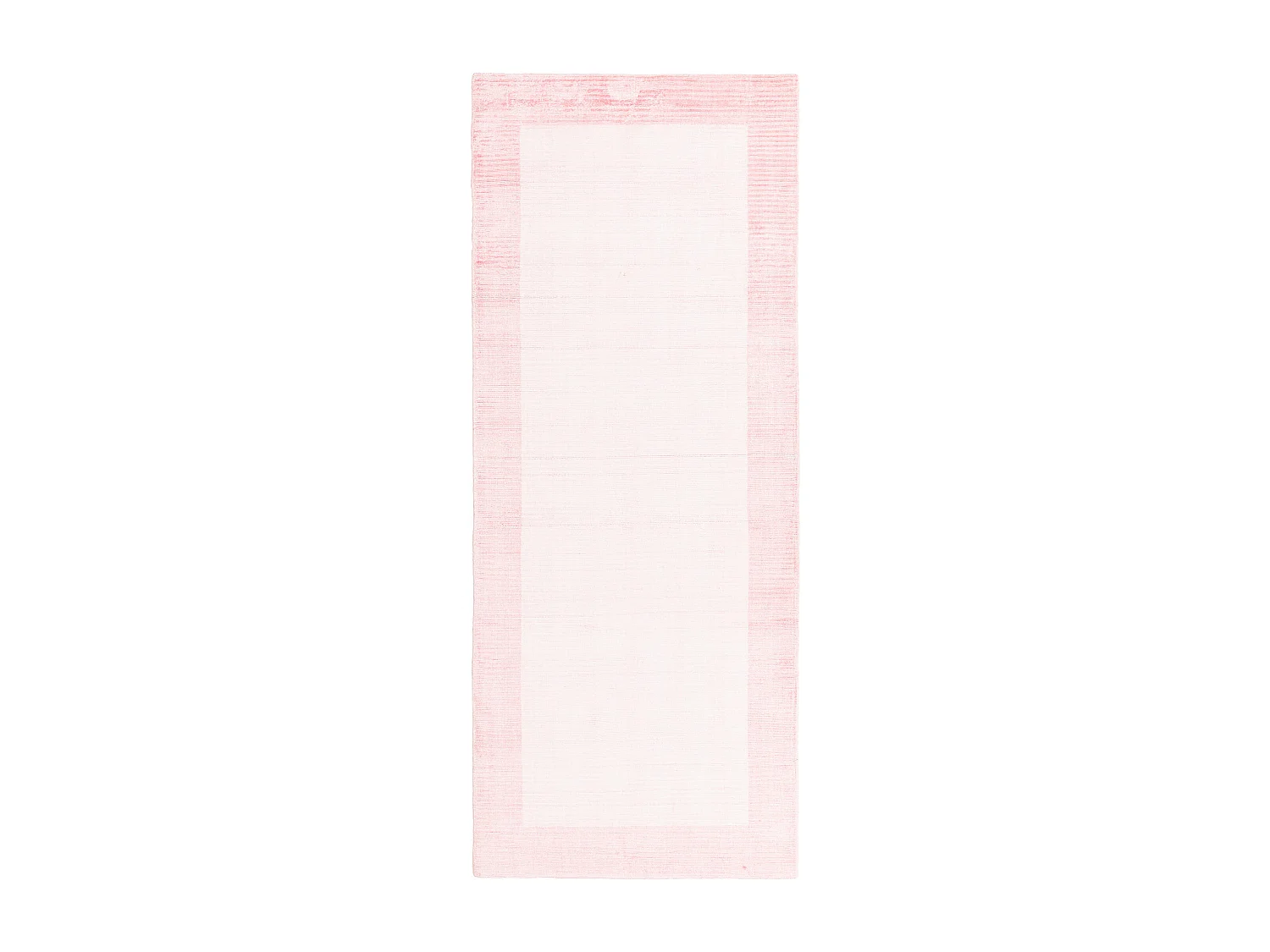 Tapis de couloir en laine 79x193 rose Darya