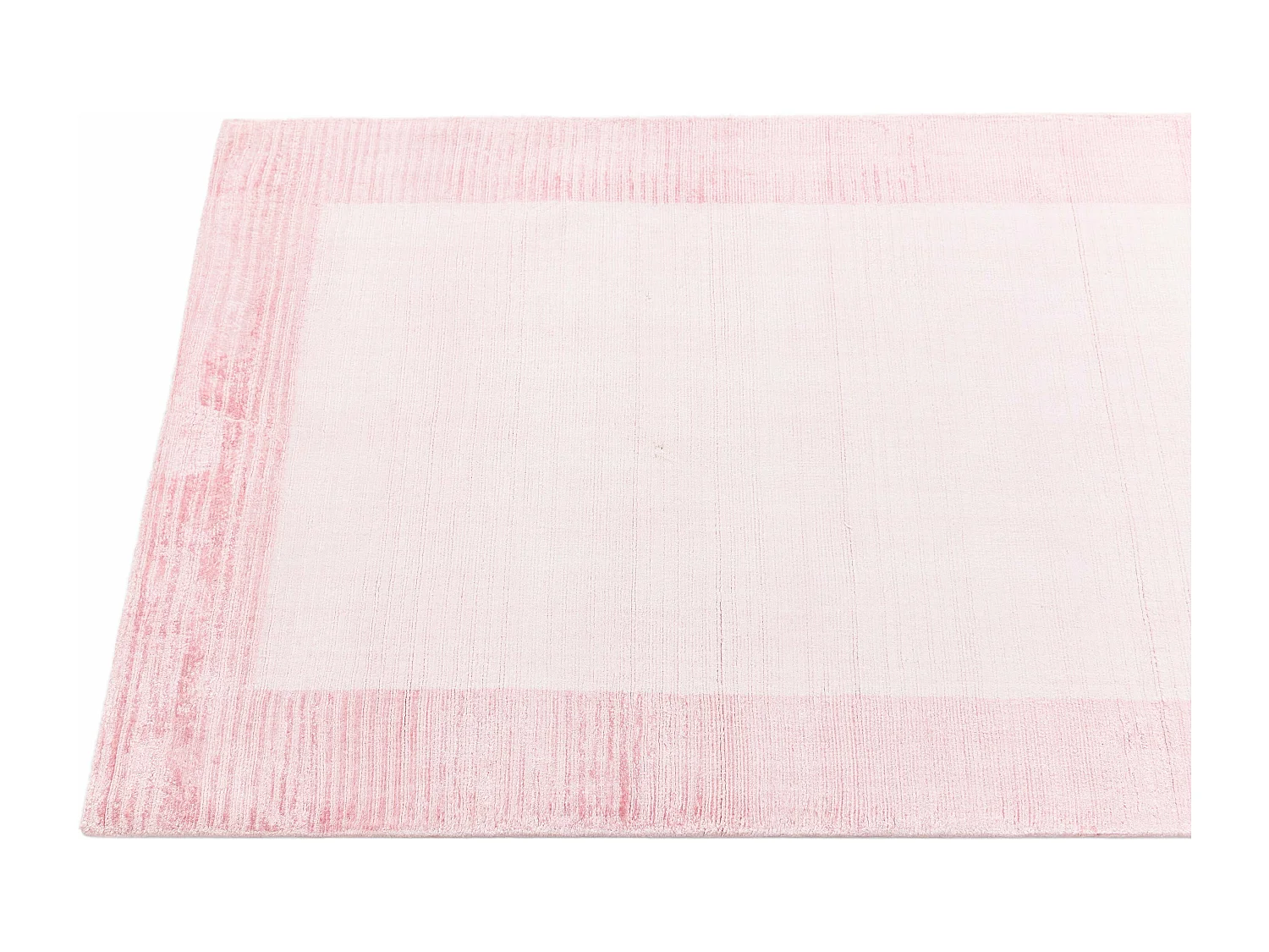 Tapis de couloir en laine 79x193 rose Darya