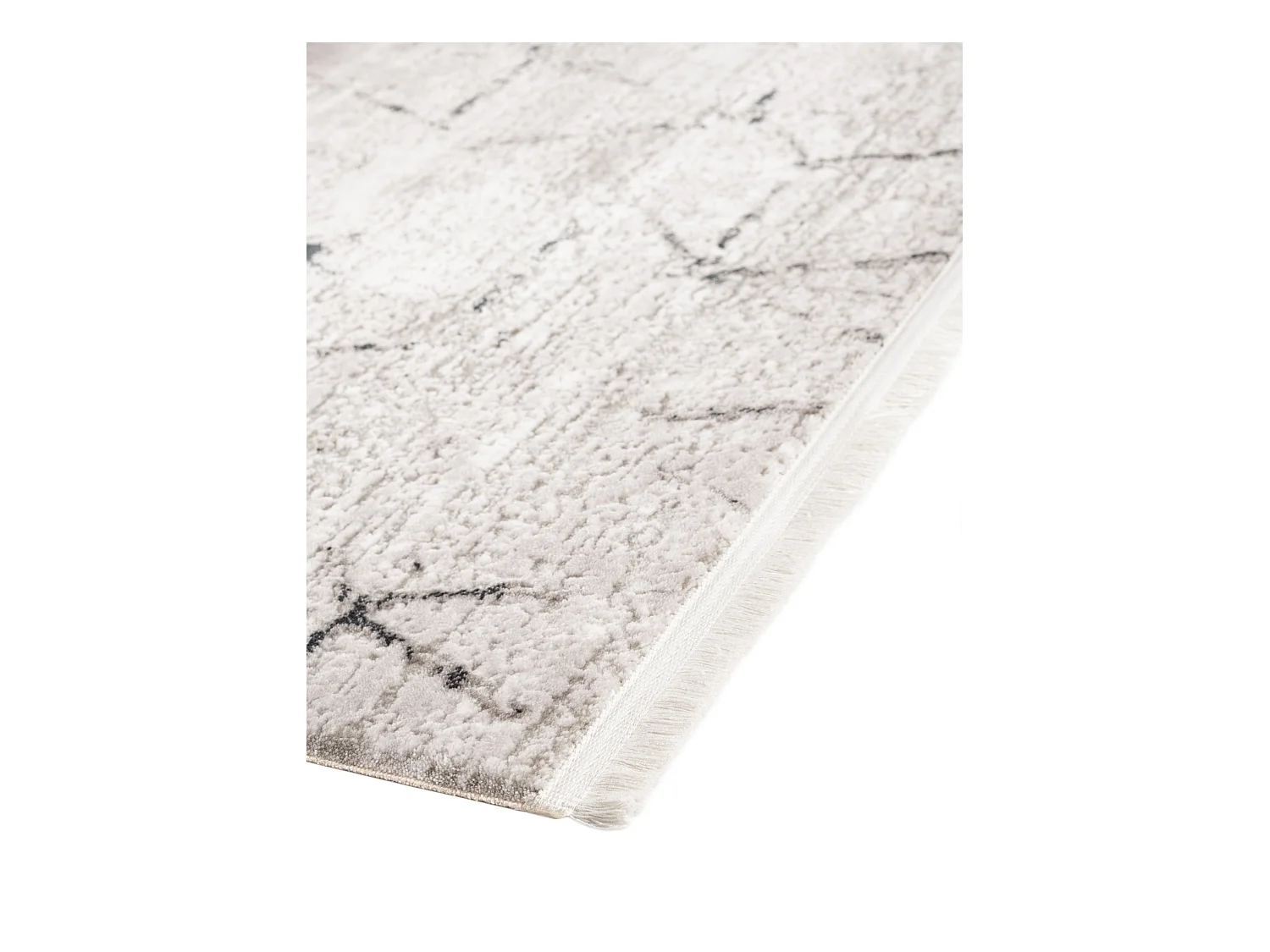 Teppich 160x160 Grau Davos Spice