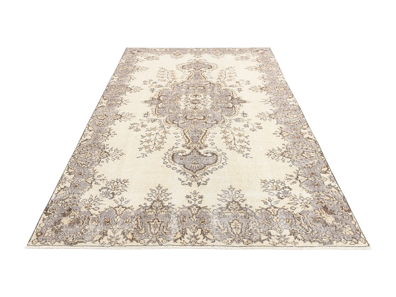 Wollteppich 165x297 Beige Ultra Vintage