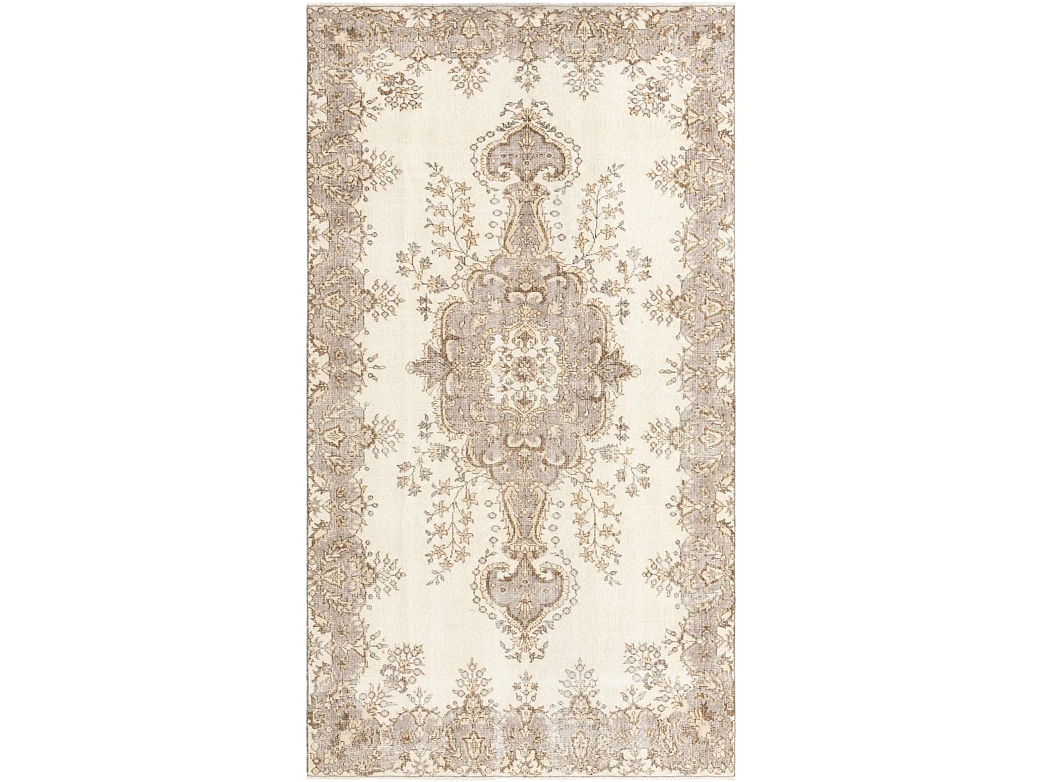 Tapis de laine 165x297 beige Ultra Vintage