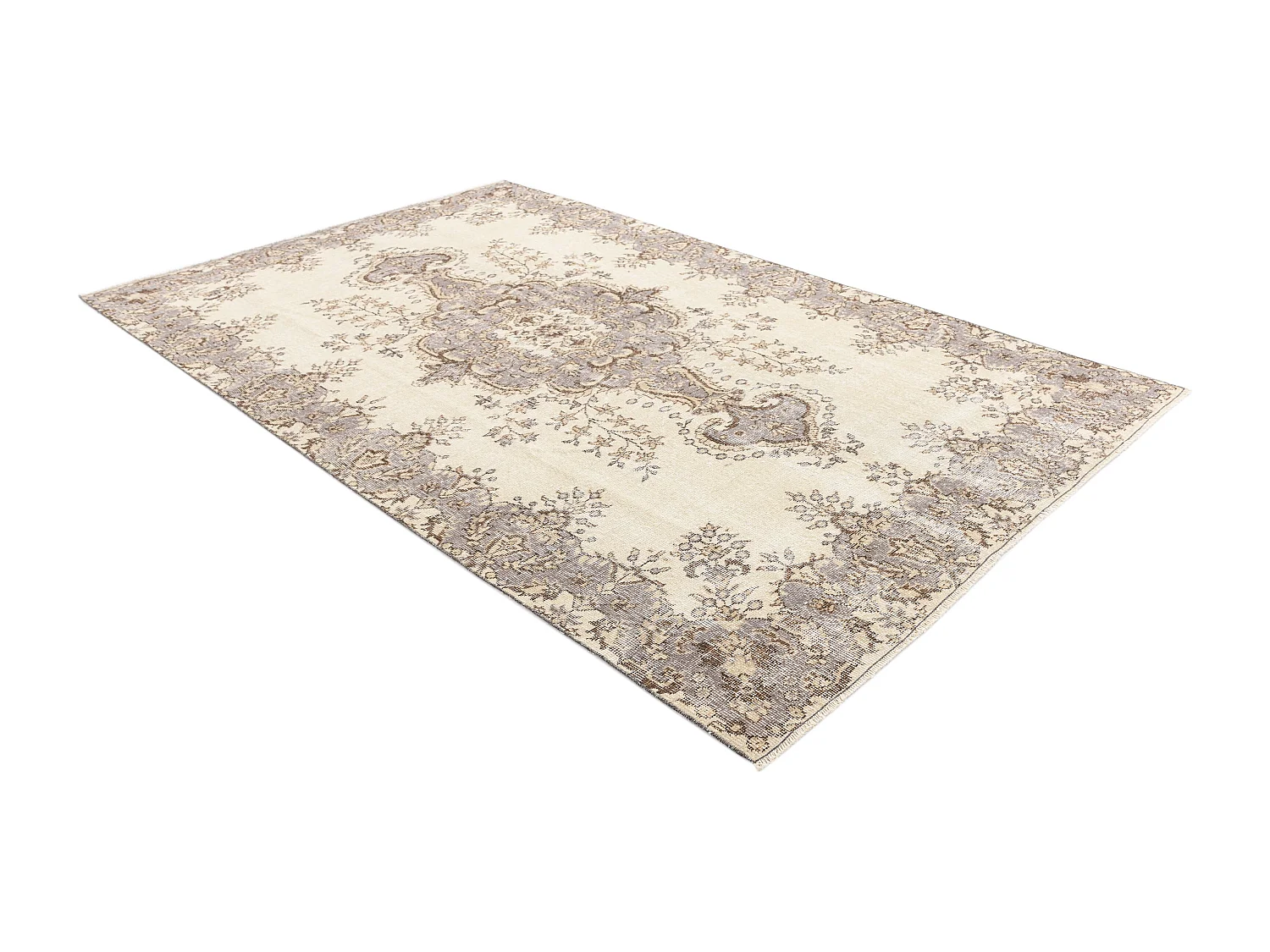 Tapis de laine 165x297 beige Ultra Vintage