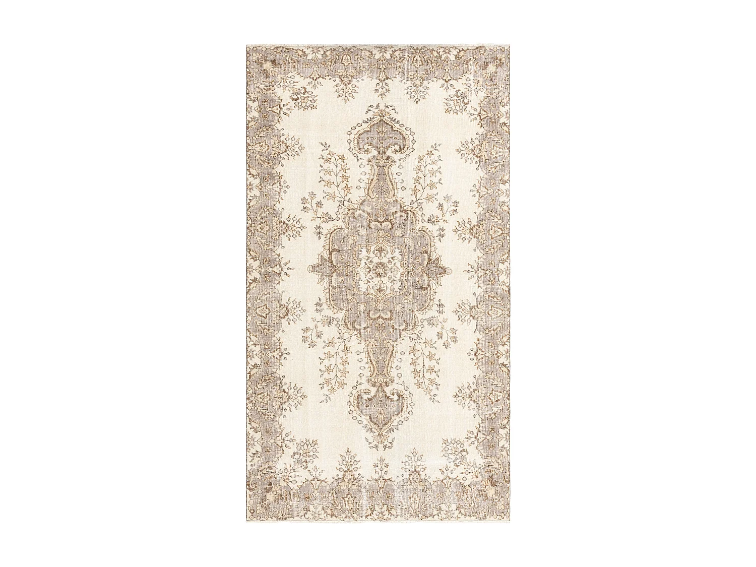 Tapis de laine 165x297 beige Ultra Vintage