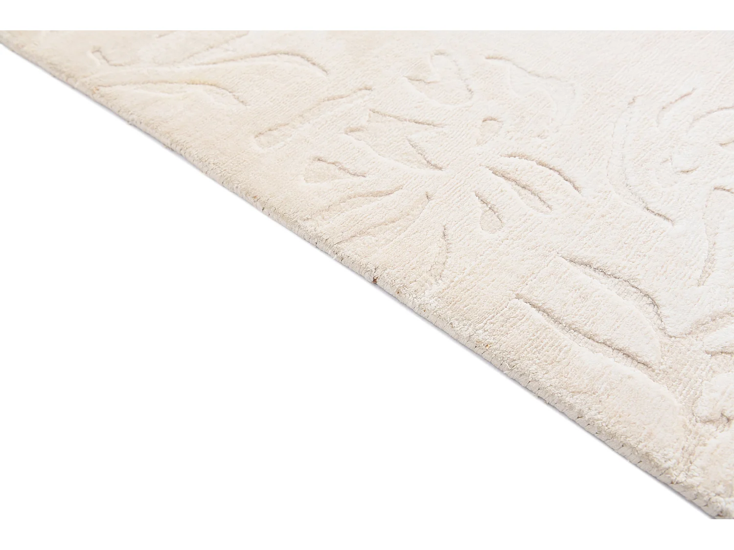 Tapis de laine 140x198 beige Darya
