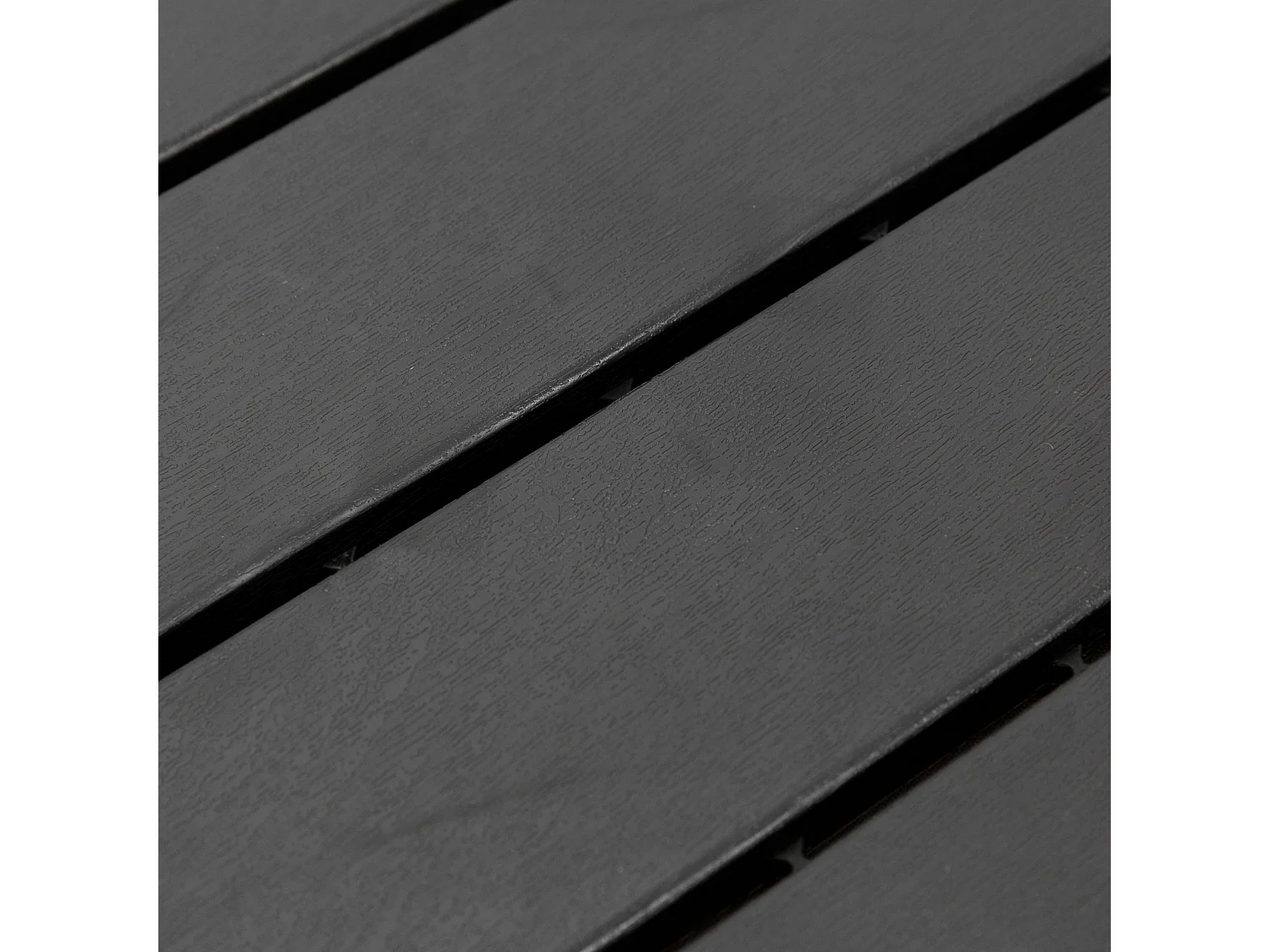 Baldosas cuadradas negro 30x30x2 cm Outsunny